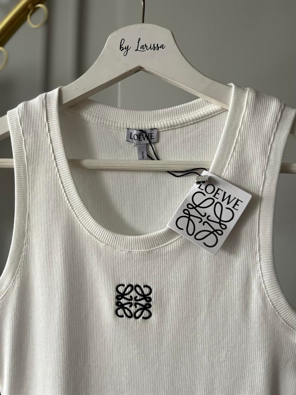 LOEWE BEYAZ TANK TOP