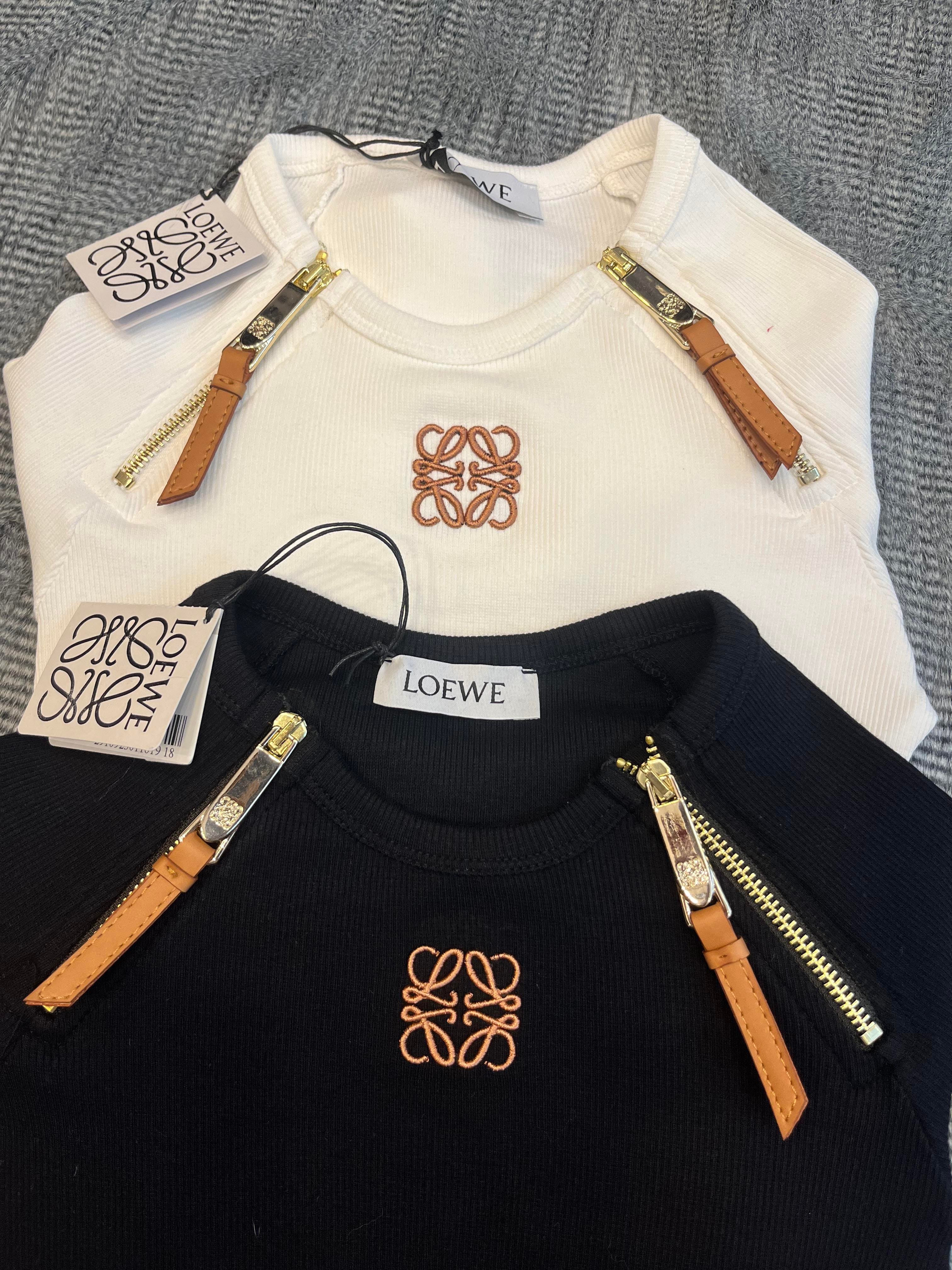 LOEWE FERMUARLI SİYAH TRİKO