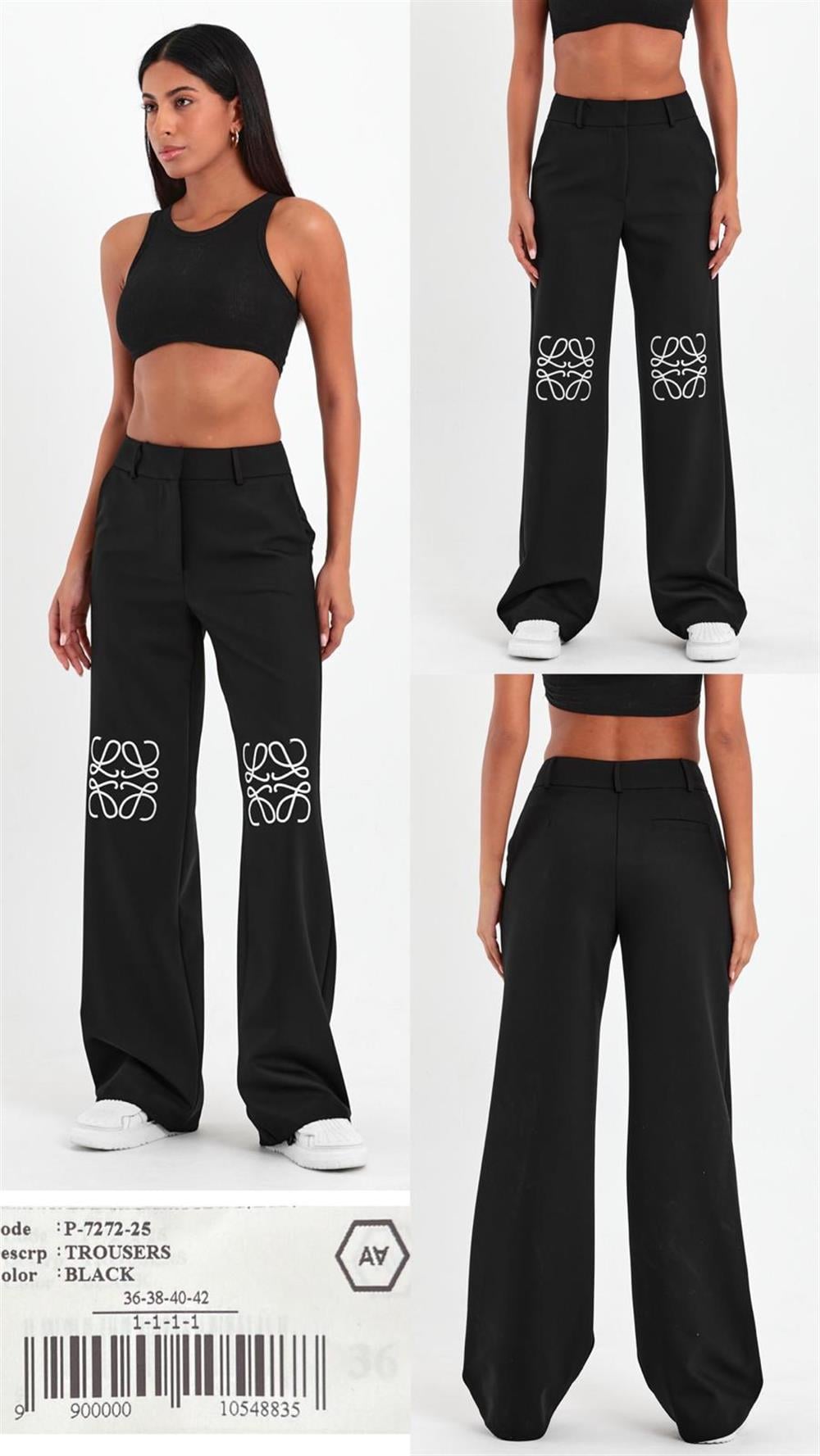 Loewe siyah pantolon 