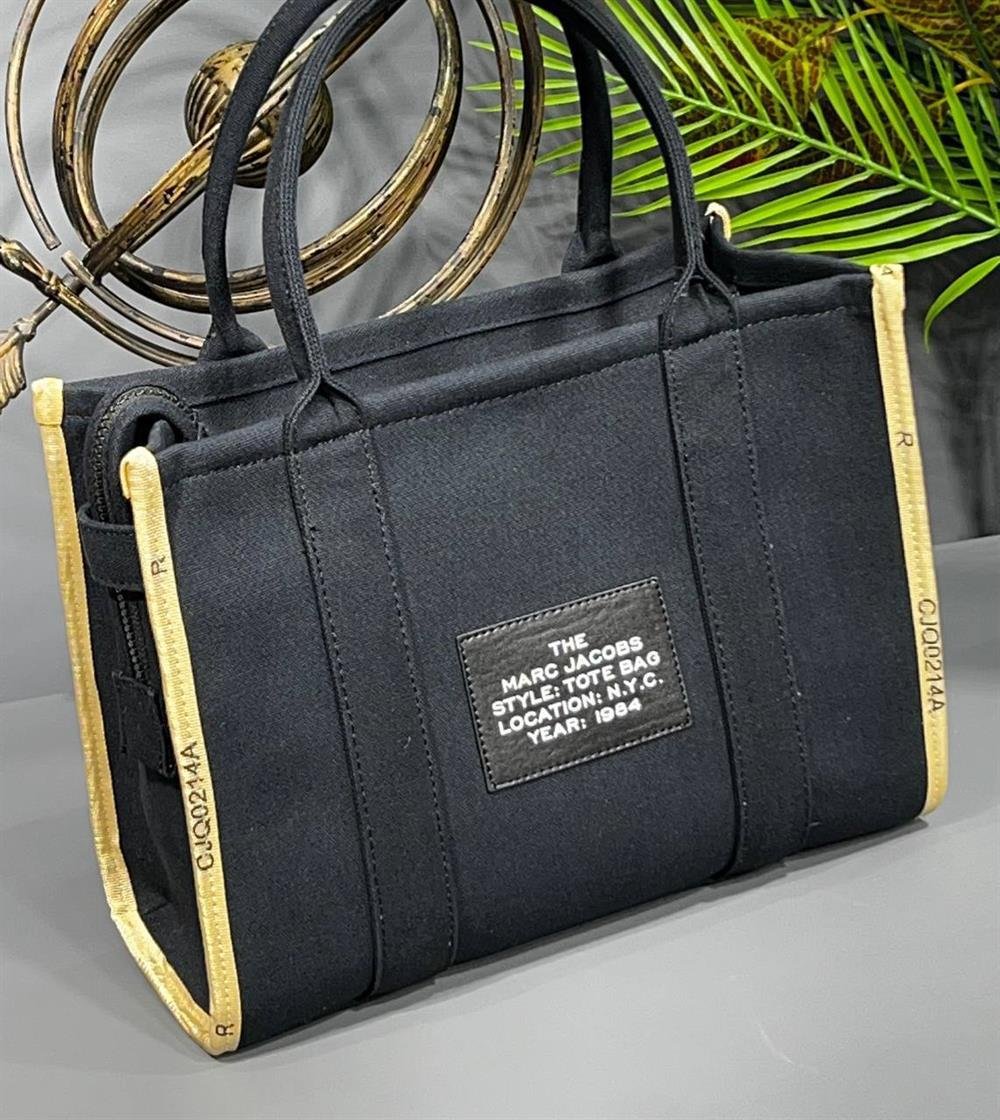 MARC JACOBS JACQUARD MEDİUM CANVAS SİYAH