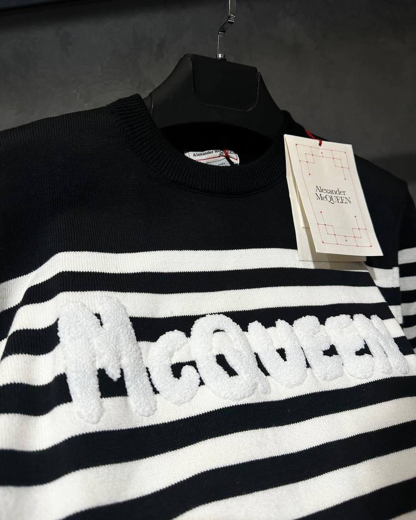 MCQUEEN ÇİZGİLİ KAZAK 