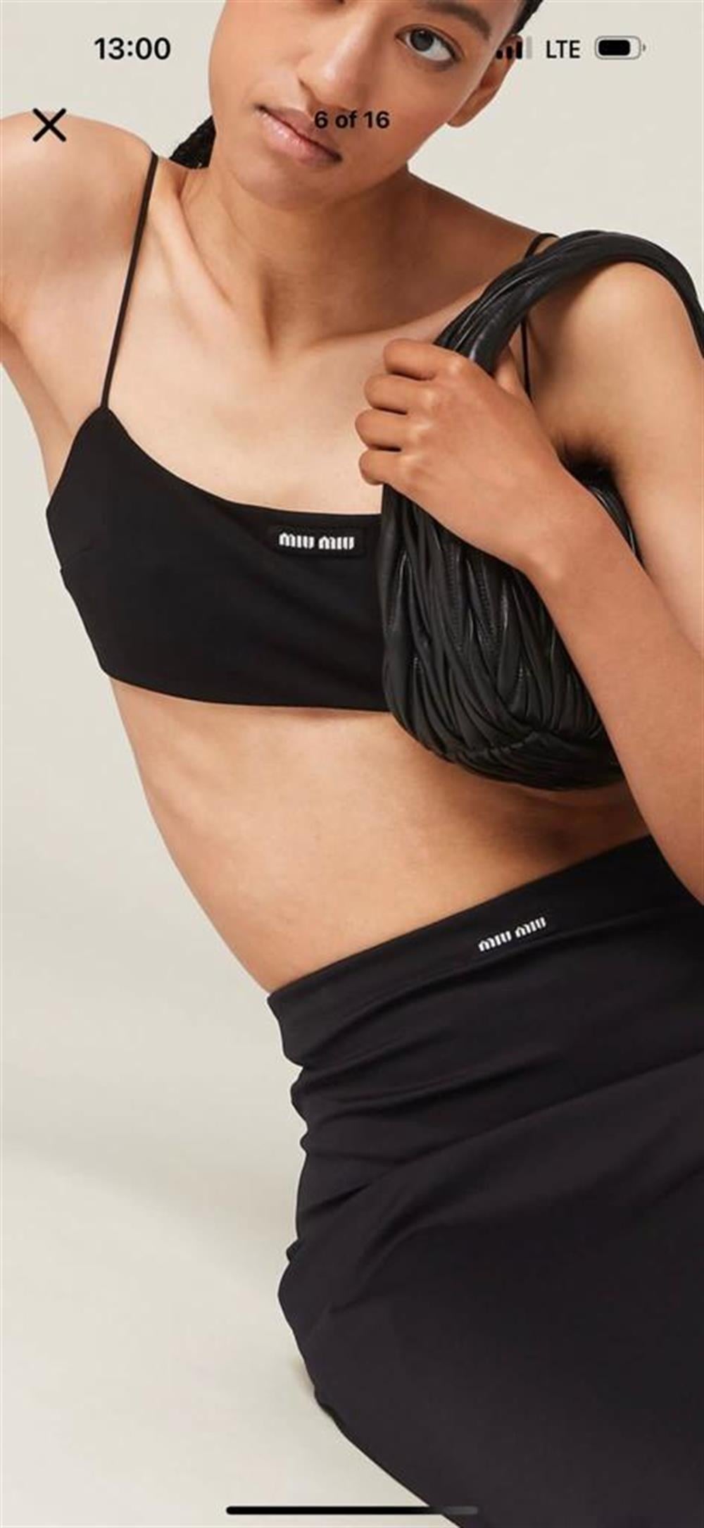 Miu etek crop takım