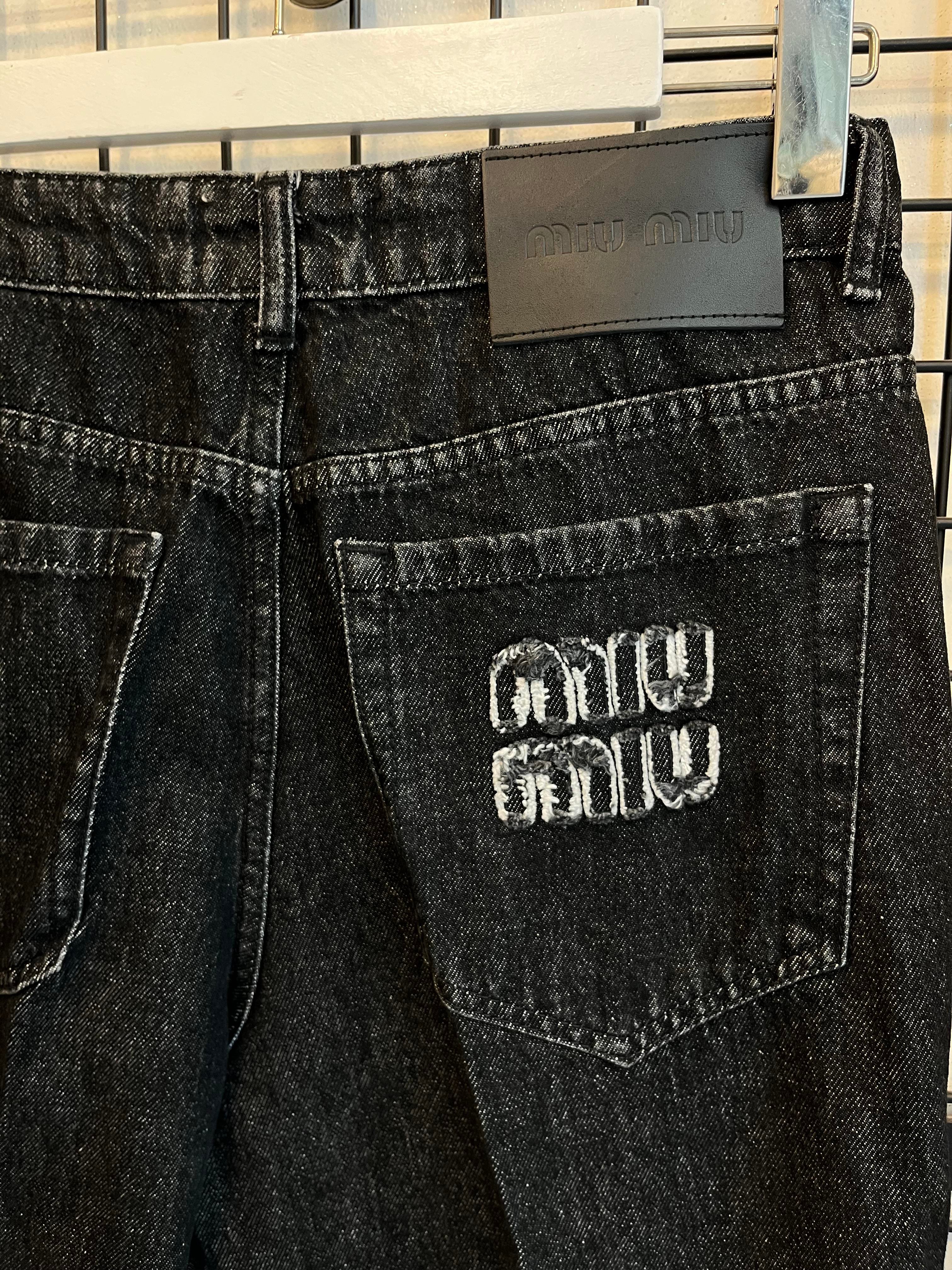 Miu jean pantolon 