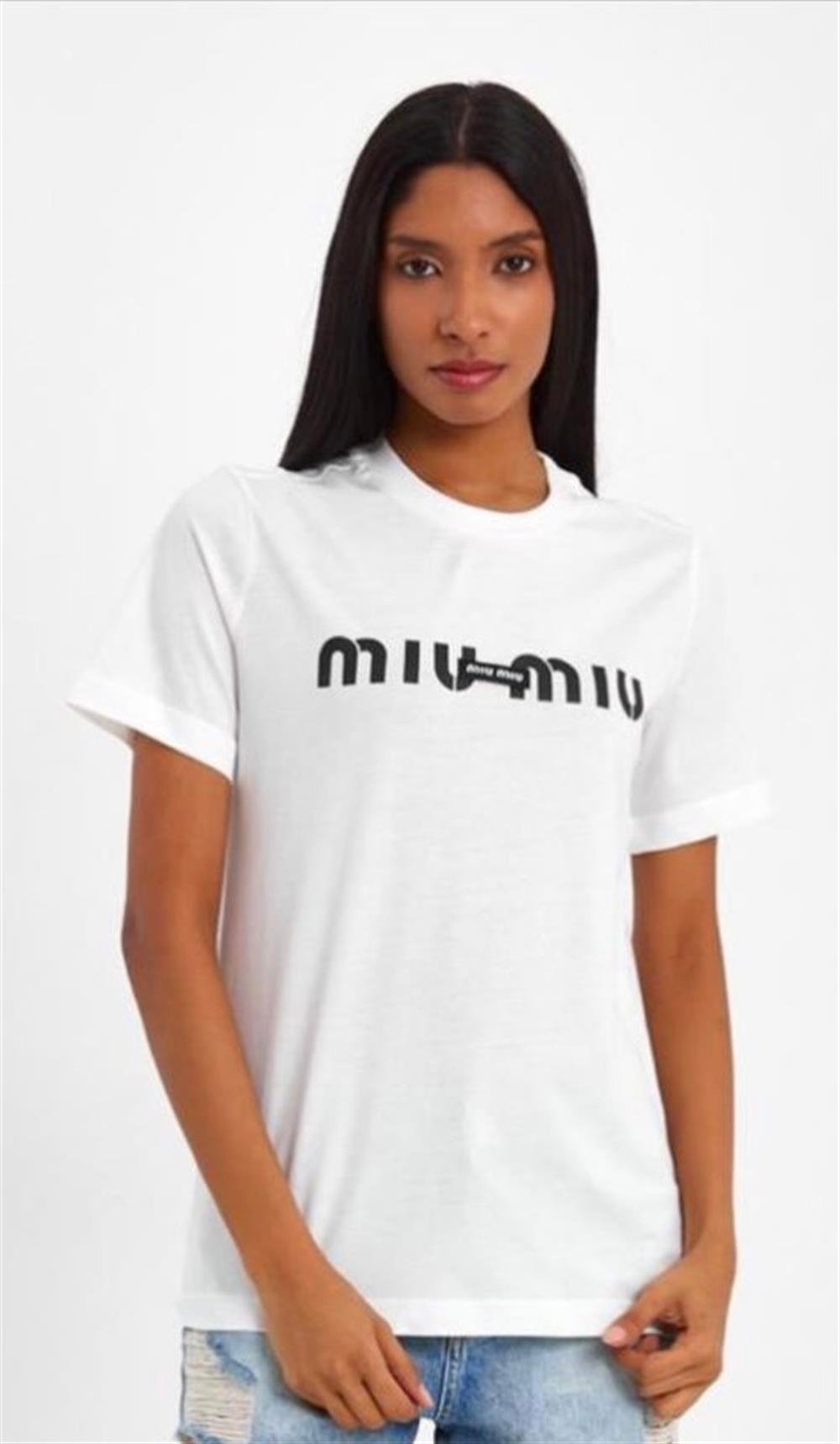 Miu miu beyaz tshirt 