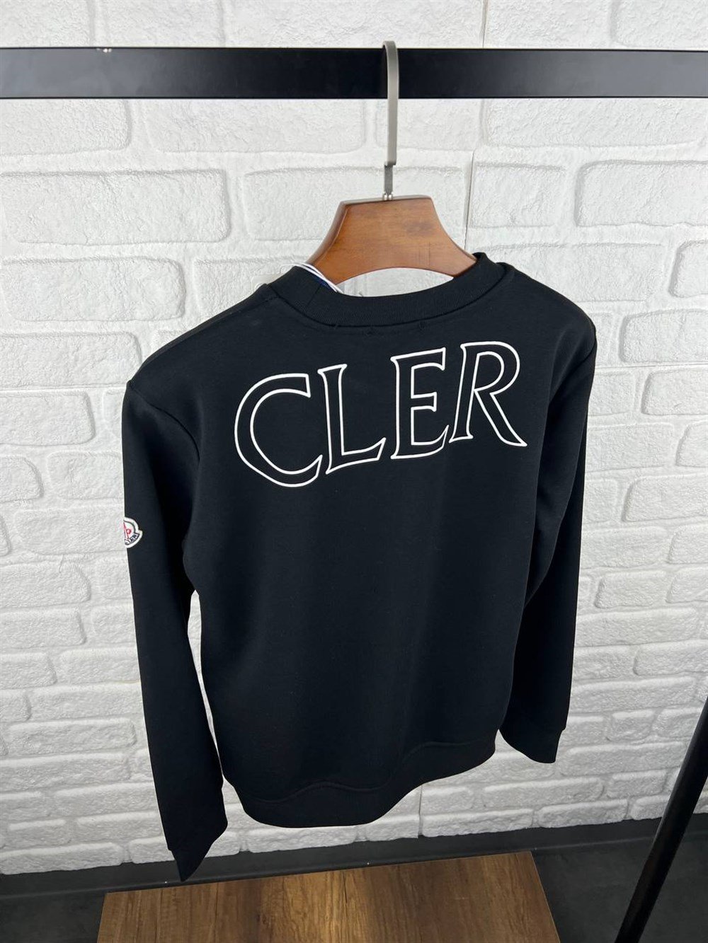 MONCLER SİYAH SWEATSHİRT 