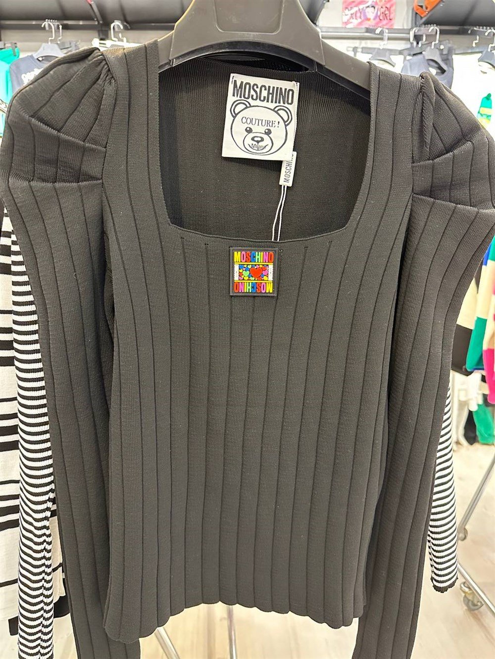 Moschino siyah triko