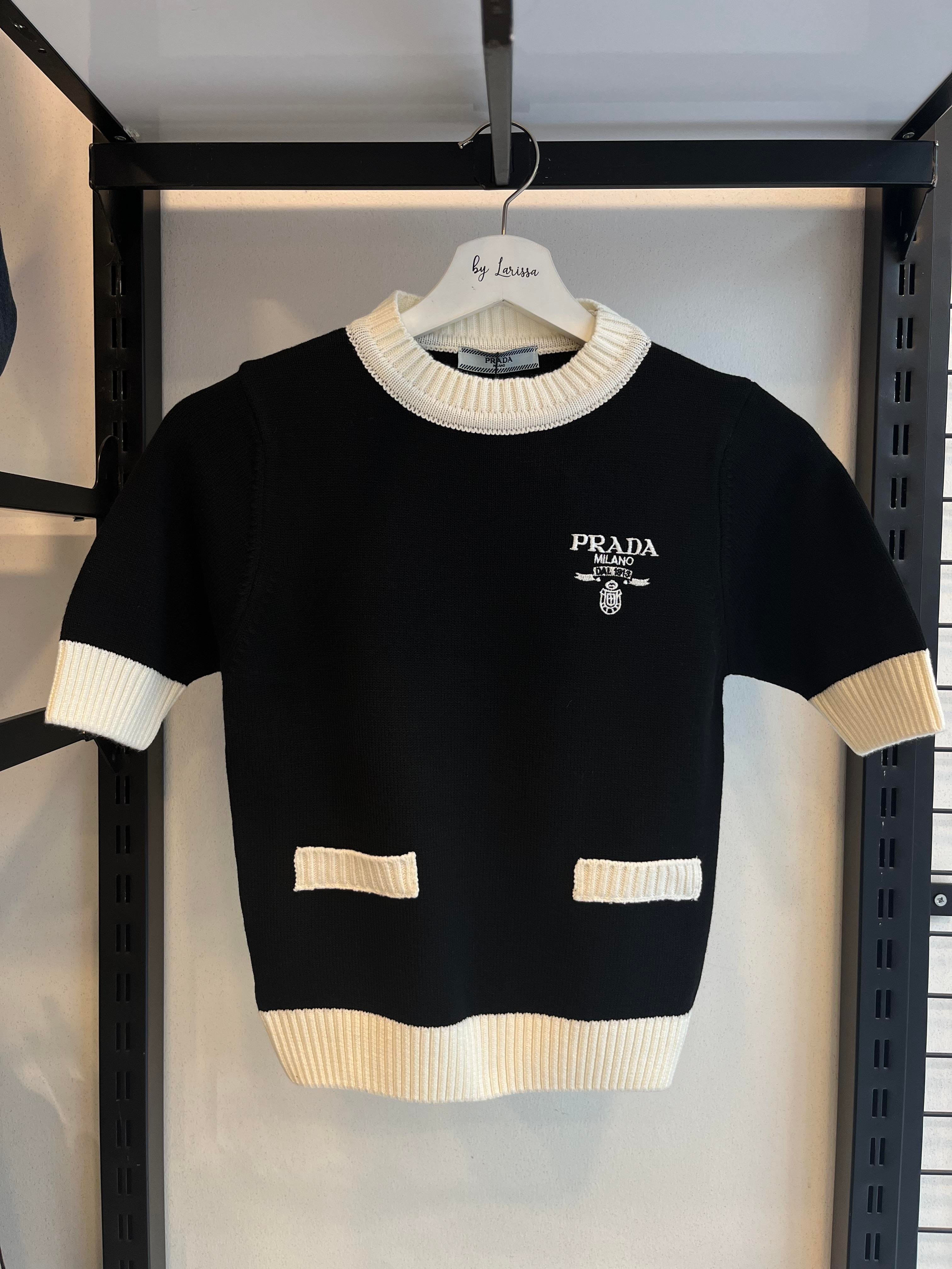 Prada siyah triko kazak