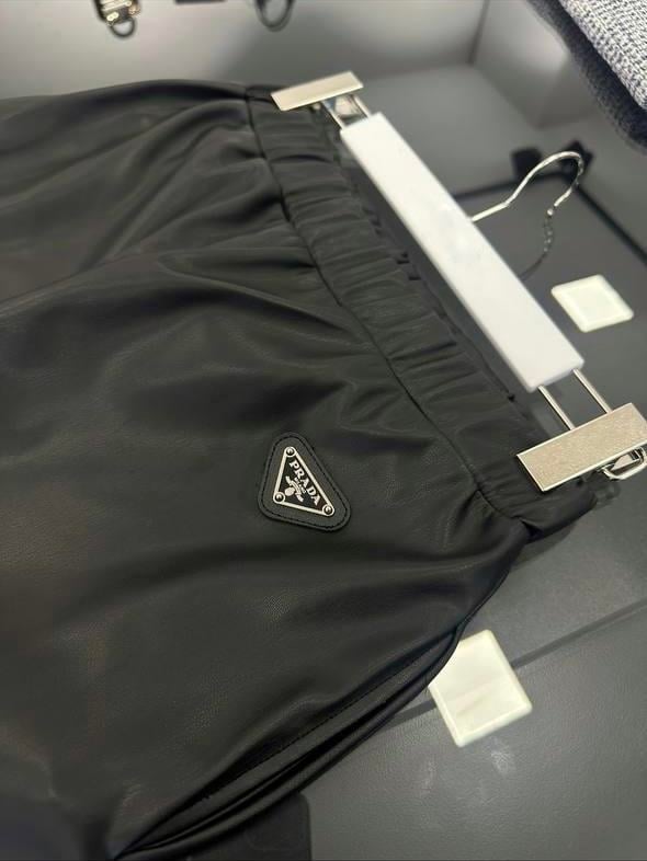 PRDA DERİ JOGGER PANTOLON