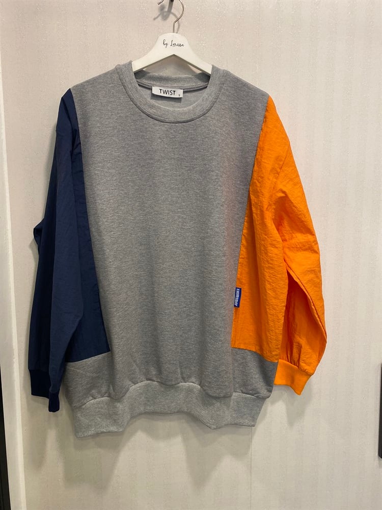Twist gri sweatshirt  