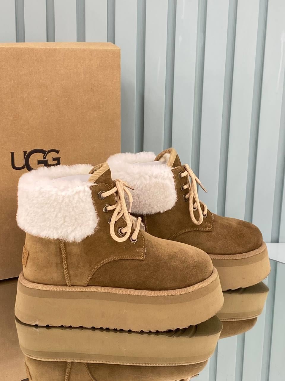 UGG KÜRKLÜ BEJ BOT