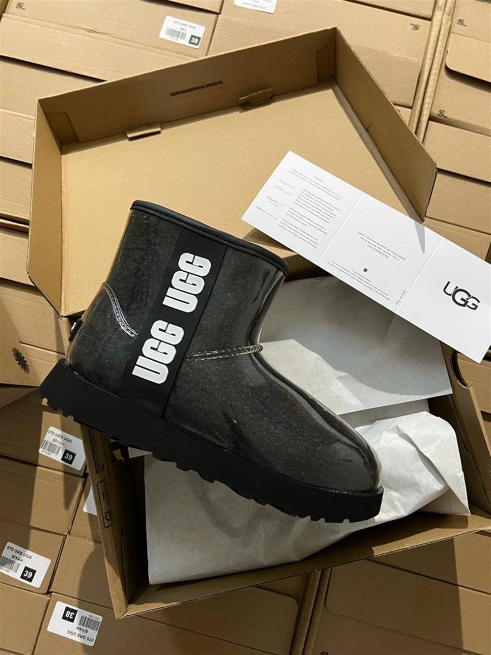 UGG SİYAH BOT 