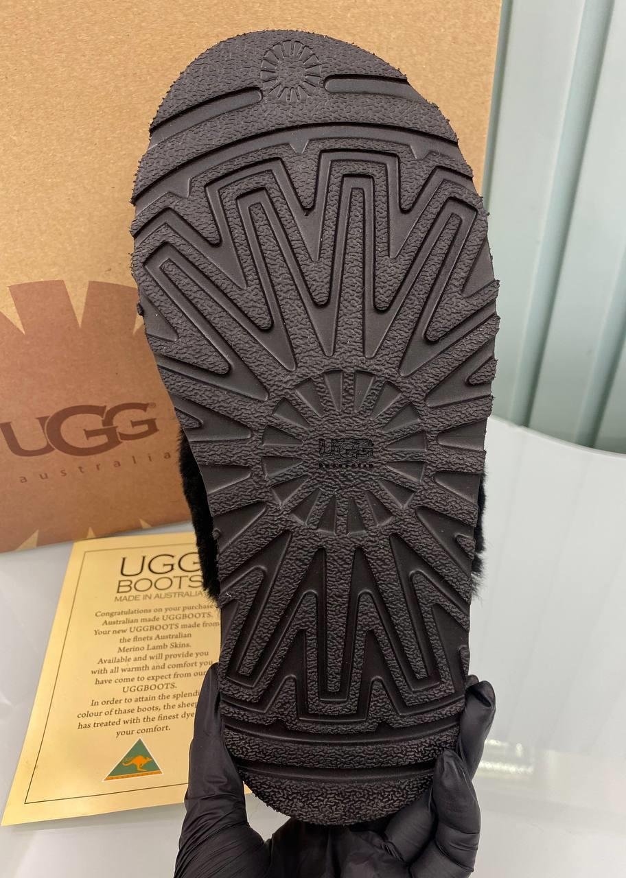 UGG SLİPPER SİYAH
