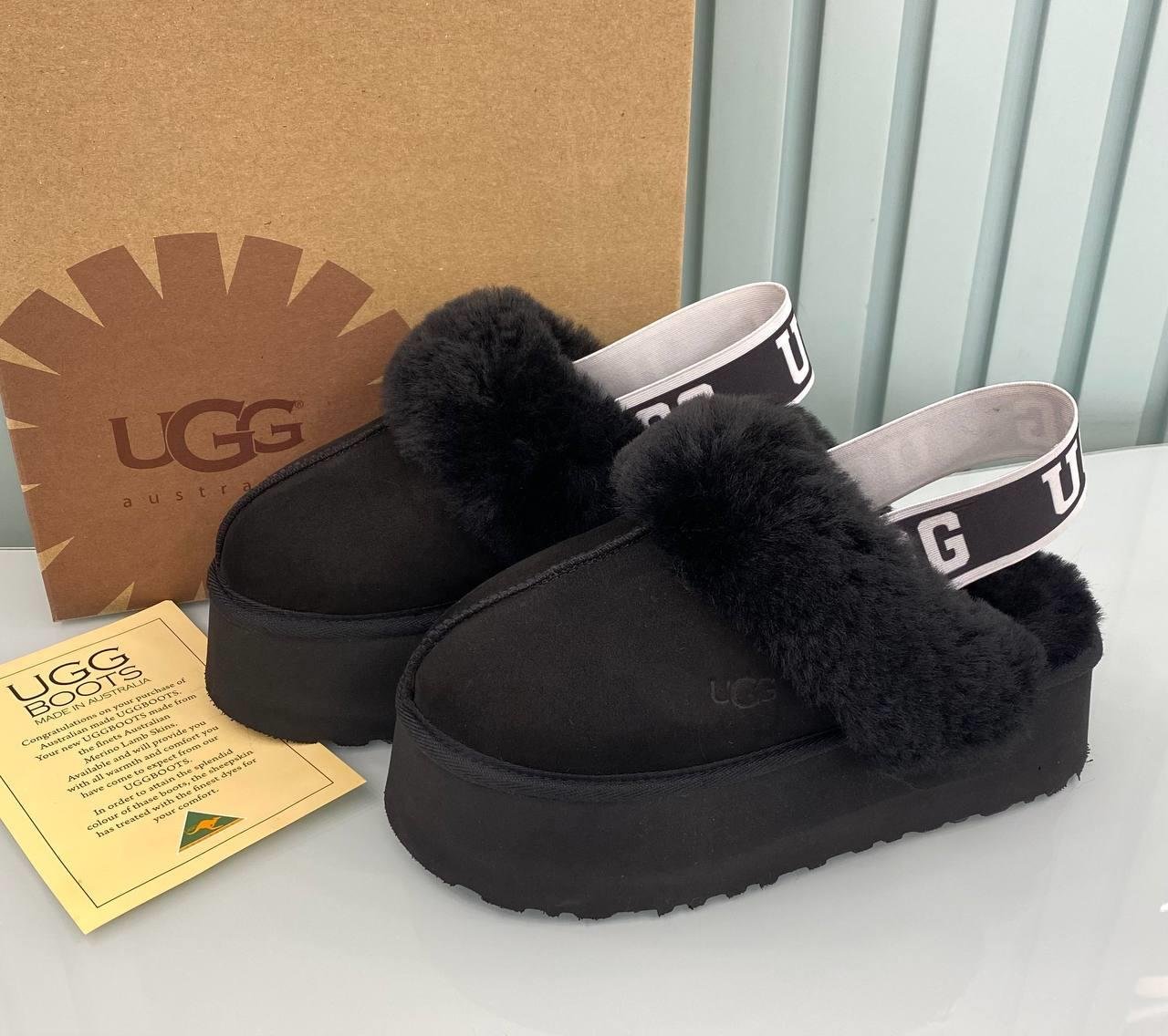 UGG SLİPPER SİYAH