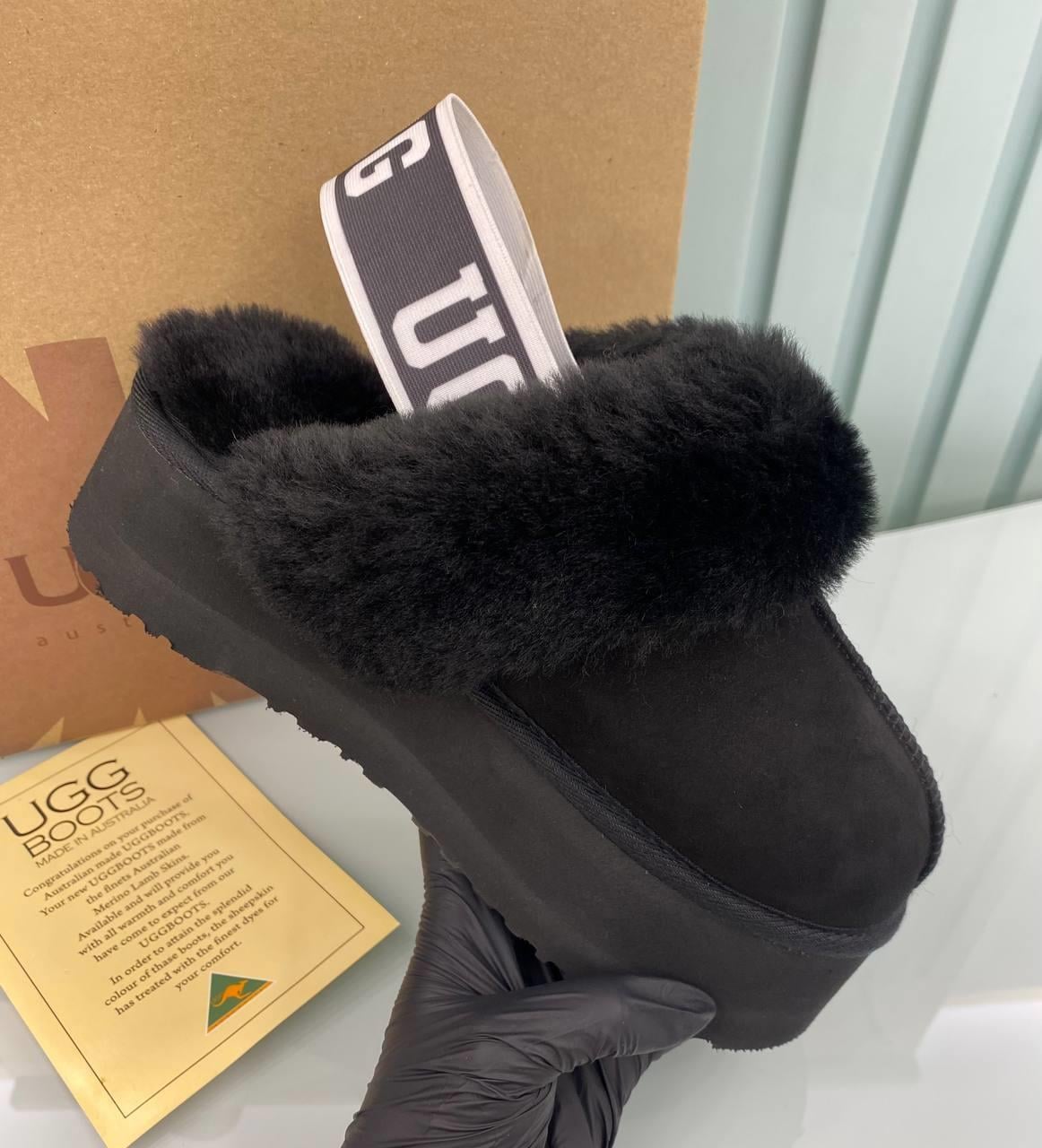 UGG SLİPPER SİYAH