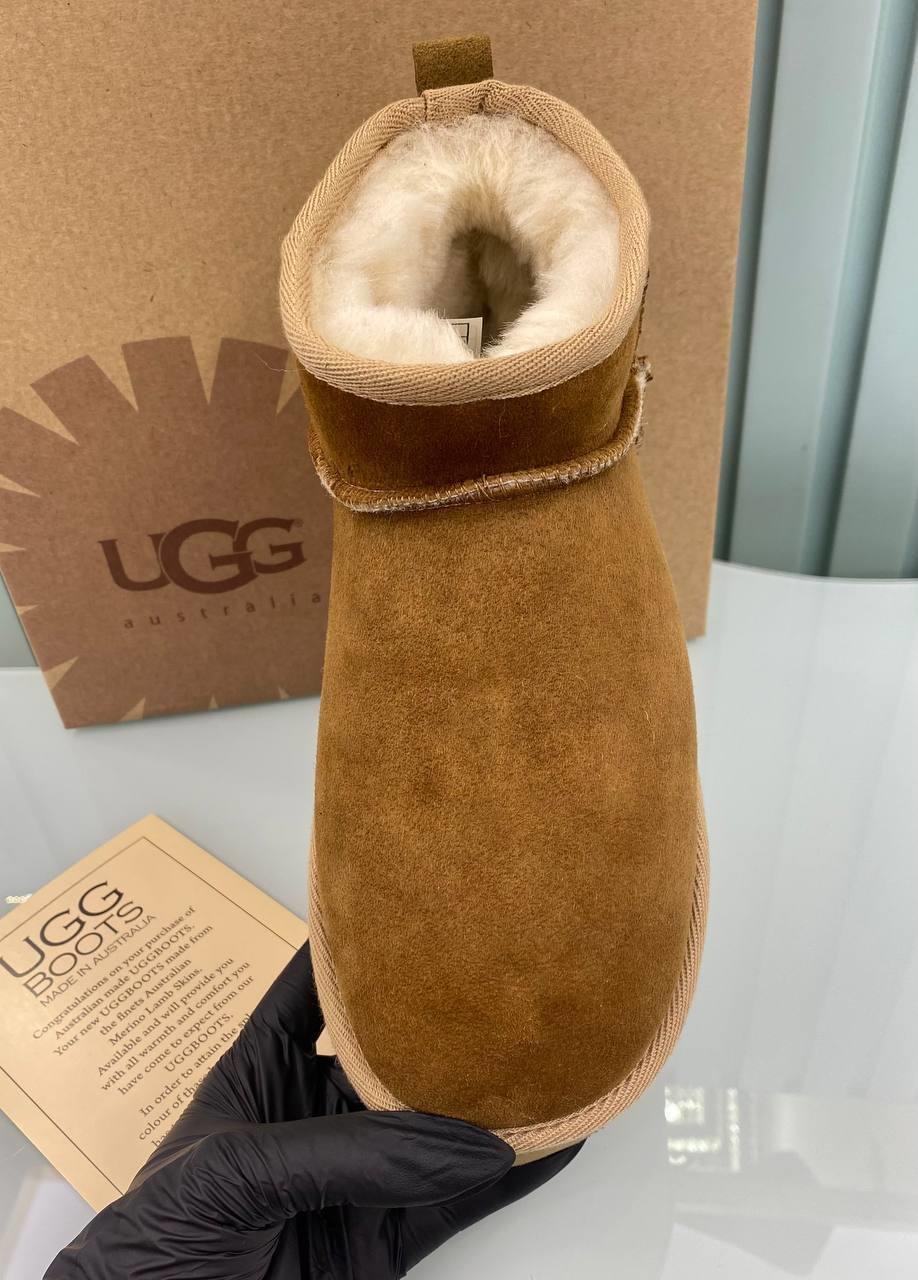 UGG ULTRA MİNİ PLATFORM KAHVE