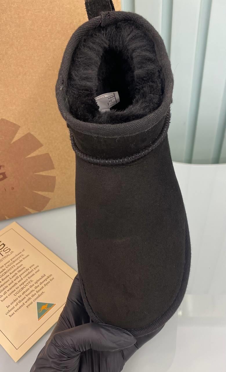 UGG ULTRA MİNİ PLATFORM SİYAH 