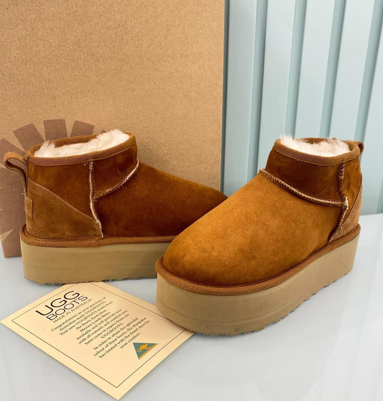 UGG ULTRA MİNİ PLATFORM TABA 