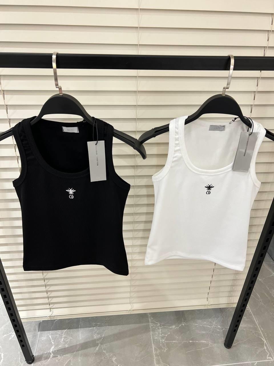 YENİ SEZON DİOR SİYAH TANK TOP