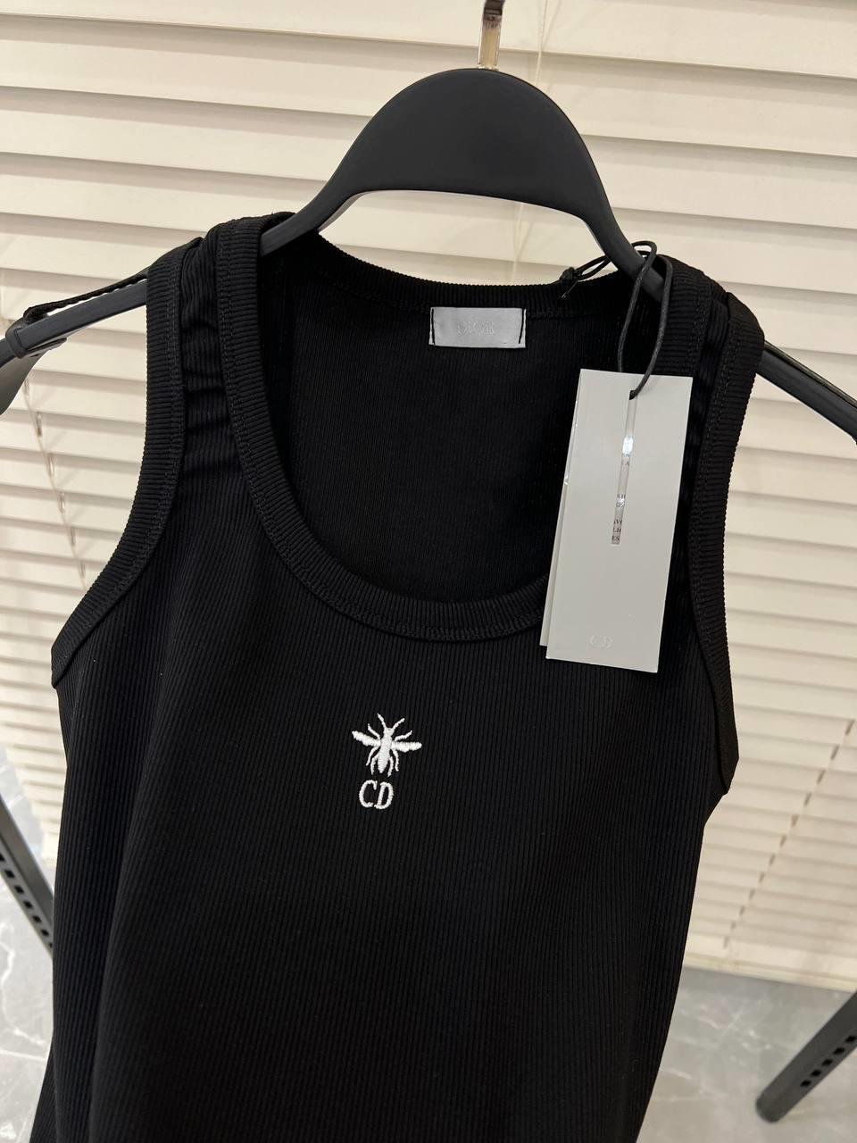 YENİ SEZON DİOR SİYAH TANK TOP