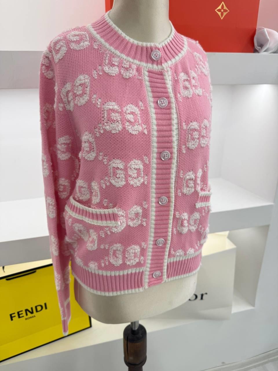 YENİ SEZON GCCİ PEMBE HIRKA