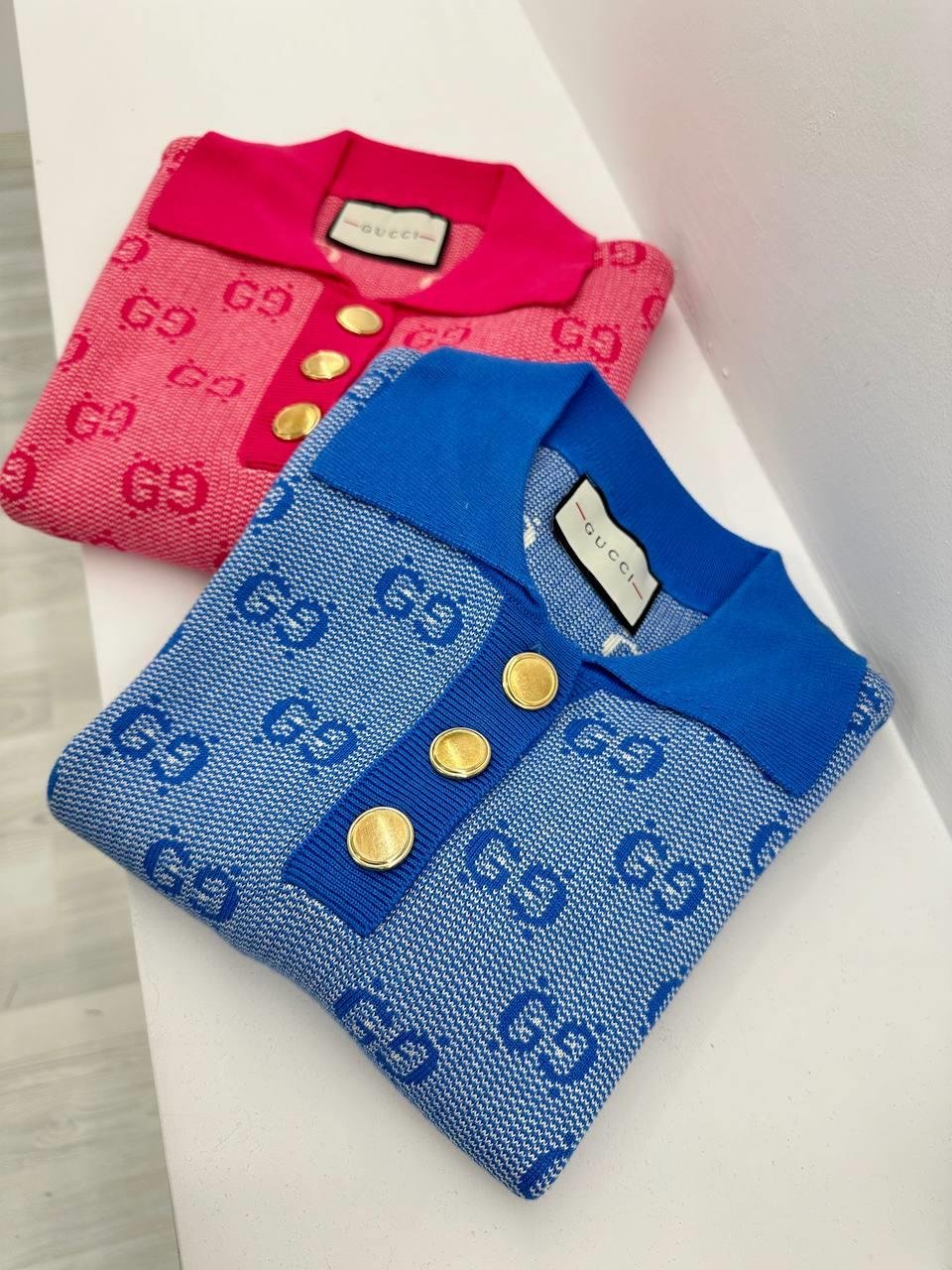 YENİ SEZON GUCCİ MAVİ TRİKO TSHİRT