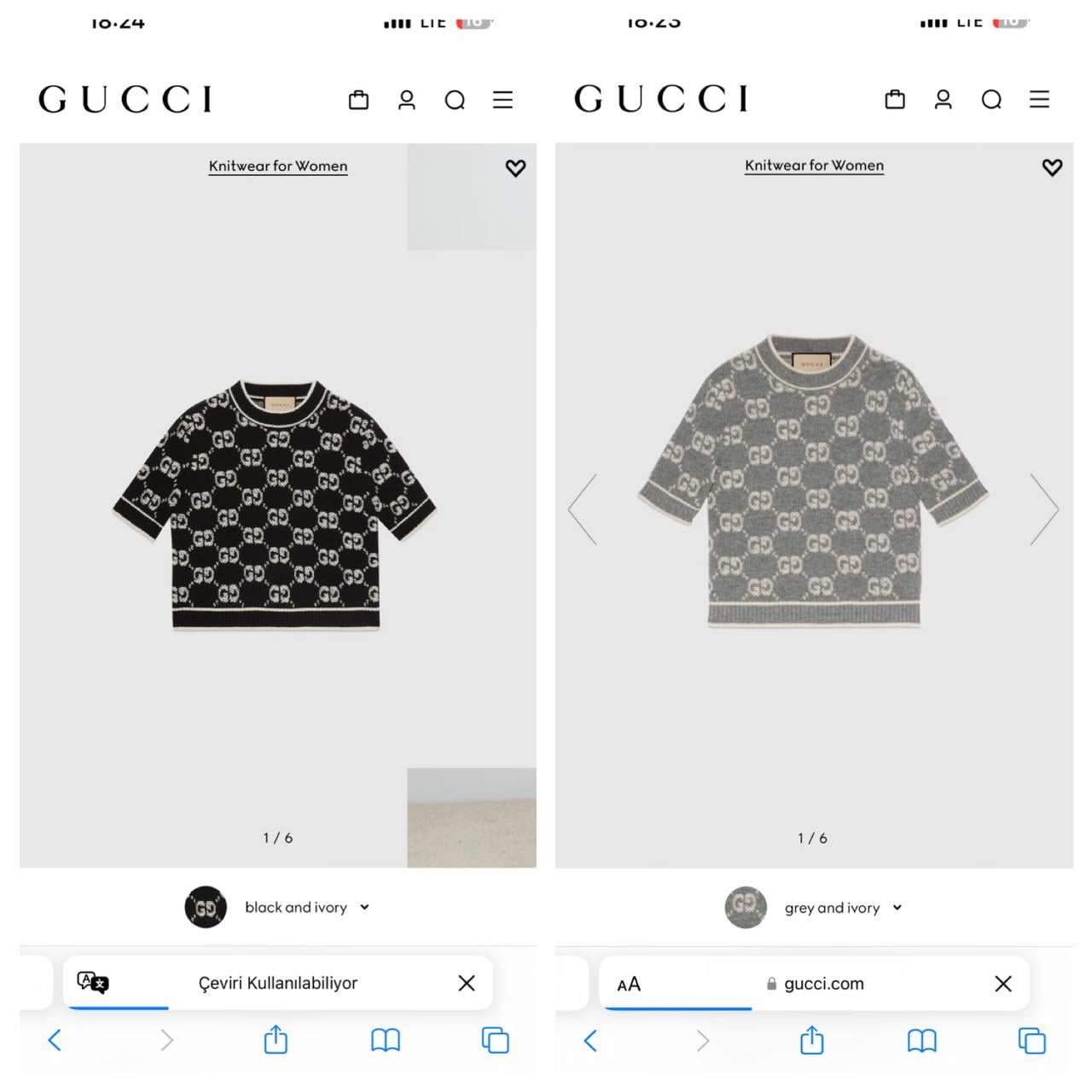 YENİ SEZON GUCCİ SİYAH TRİKO TSHİRT
