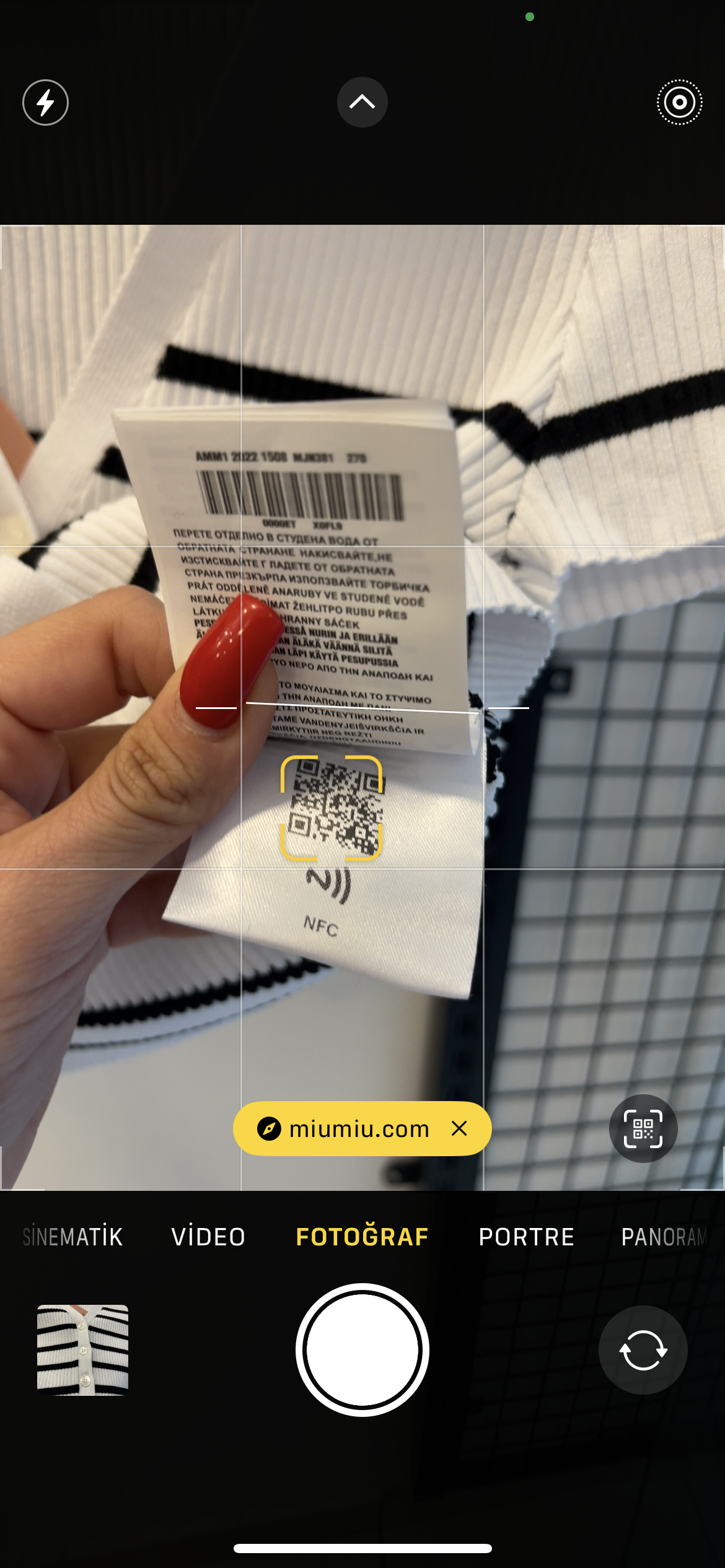 YENİ SEZON MİU BEYAZ TRİKO 