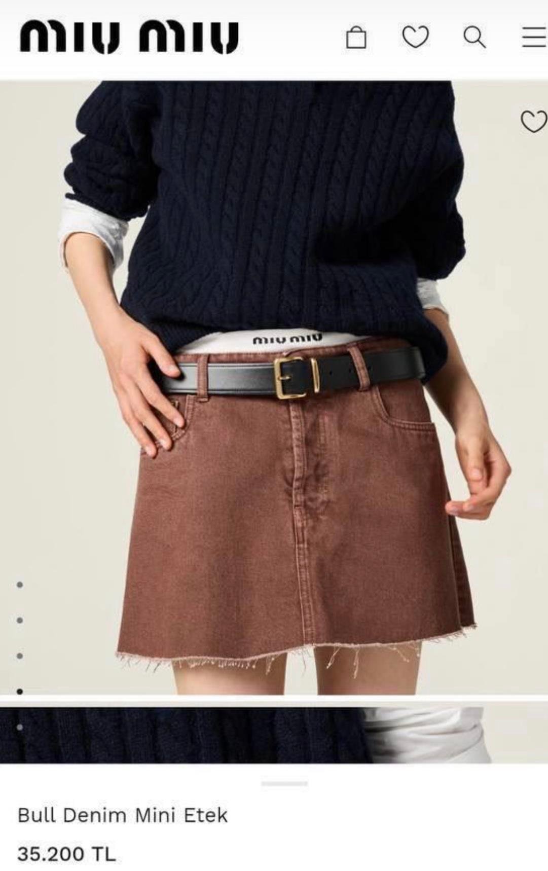 Yeni sezon miu etek ceket takım 