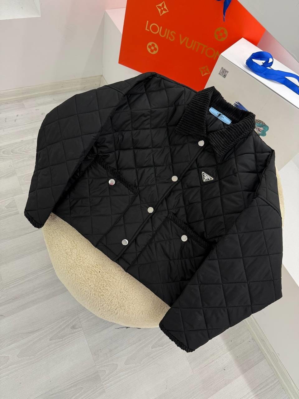YENİ SEZON PRDA SİYAH CEKET 