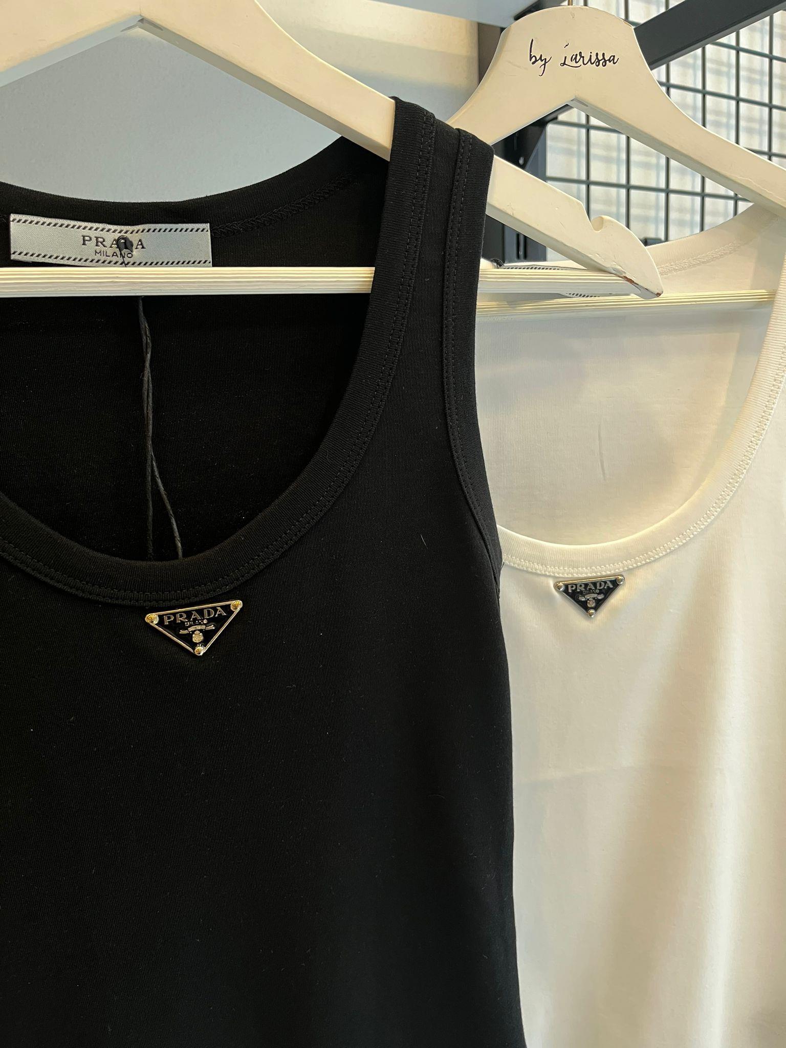 YENİ SEZON PRDA SİYAH TANK TOP