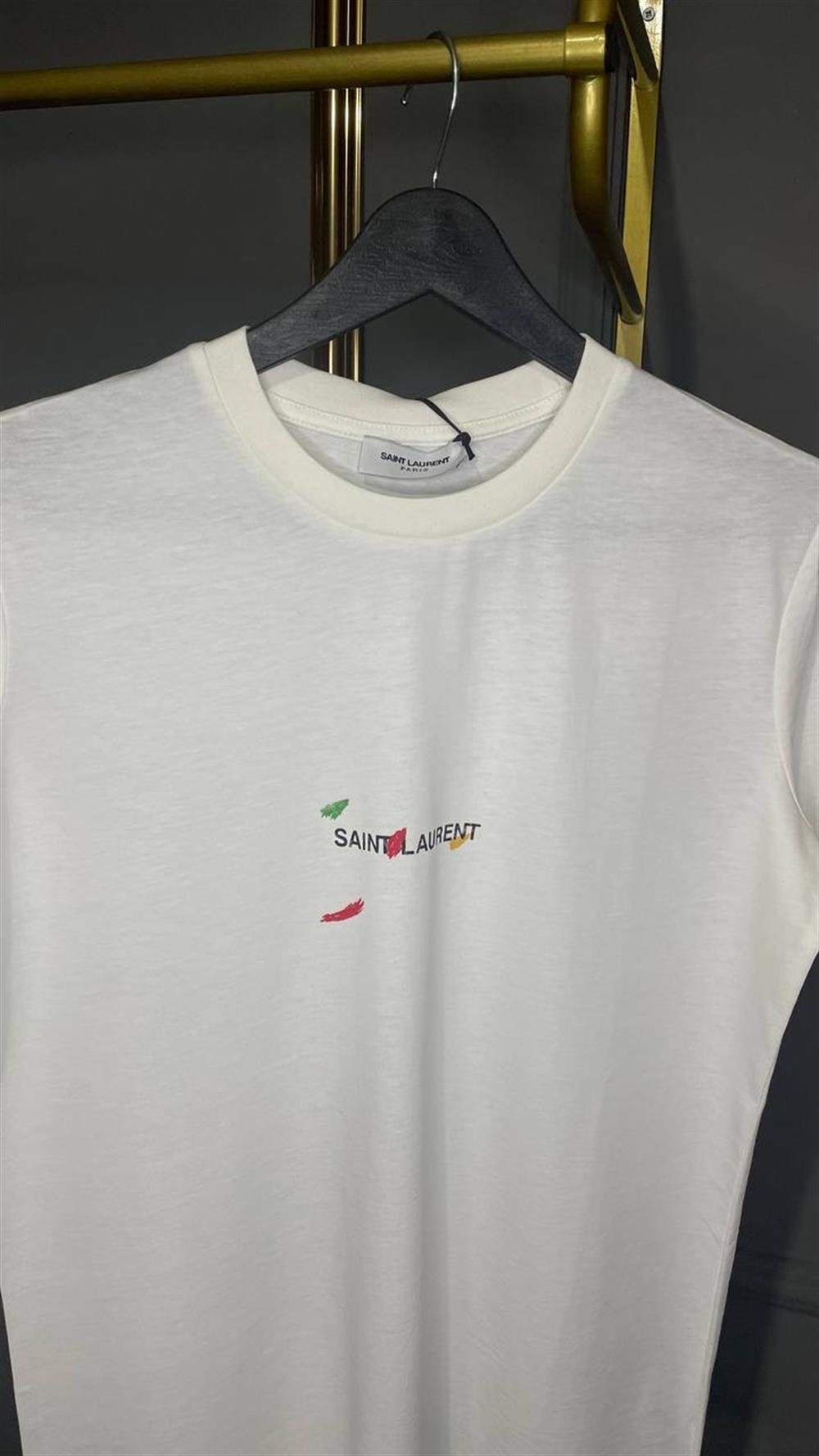 Ysl beyaz tshirt 