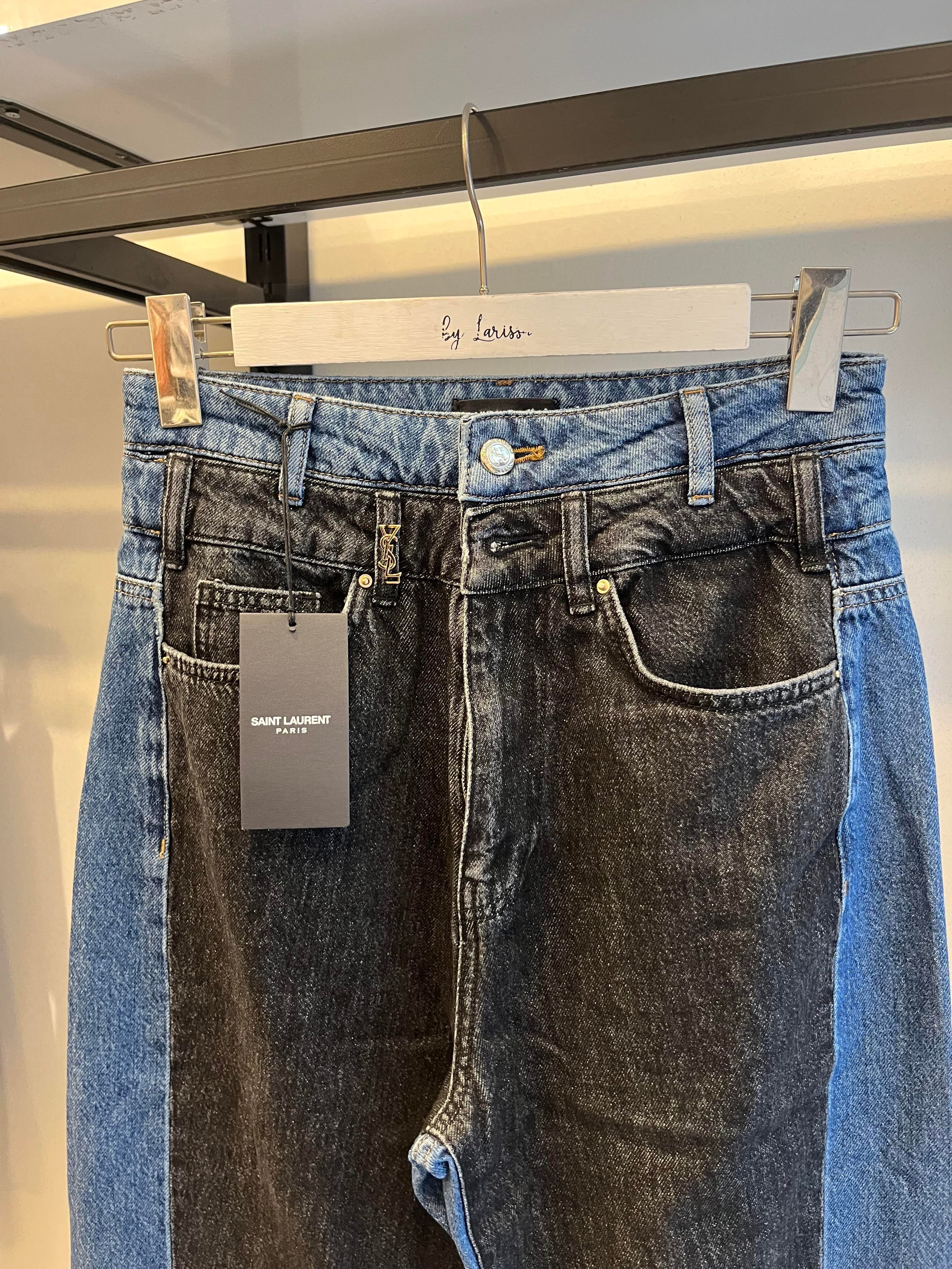 YSL ÇİFT RENK JEAN