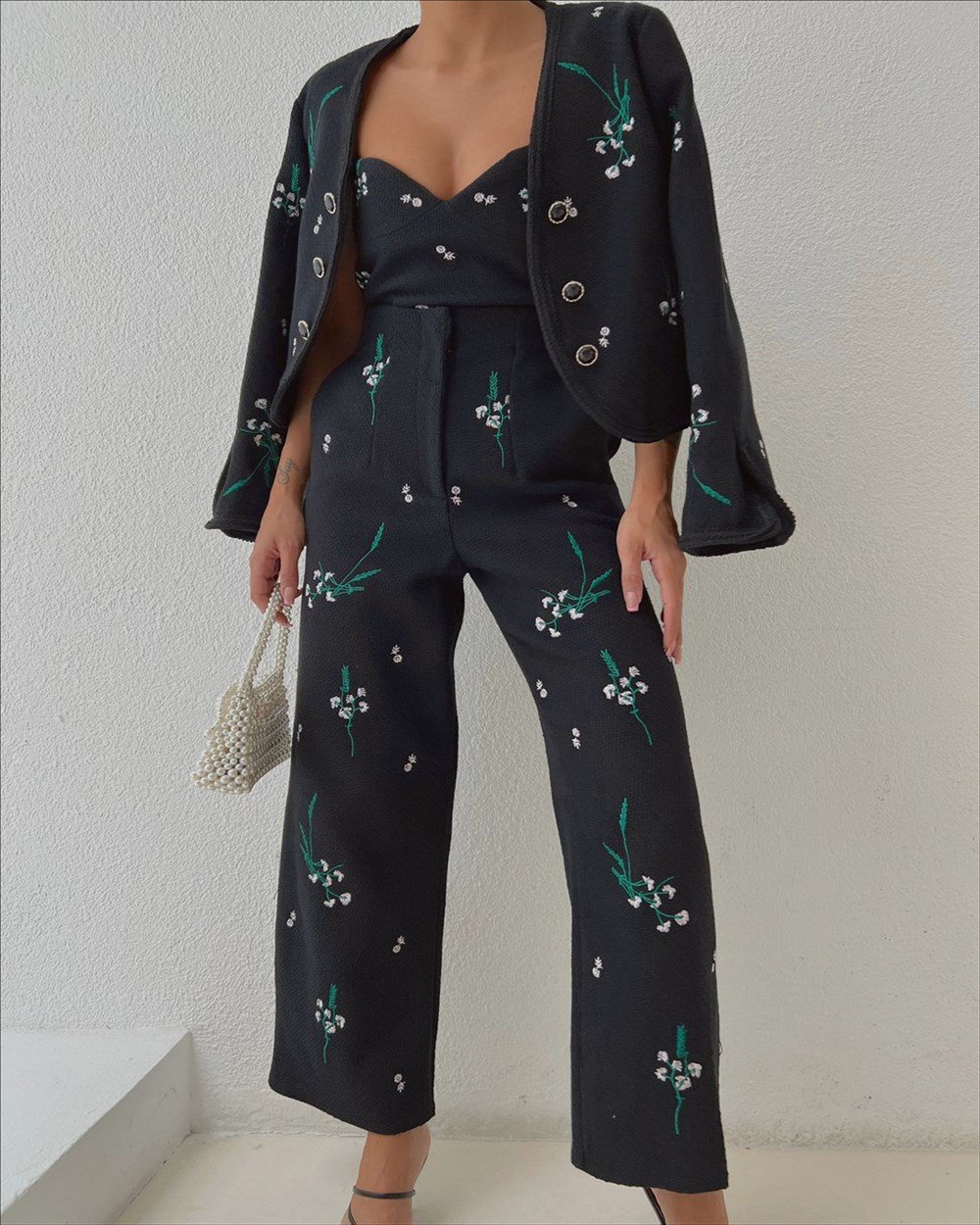 ZR ÇİÇEKLİ PANTOLON 