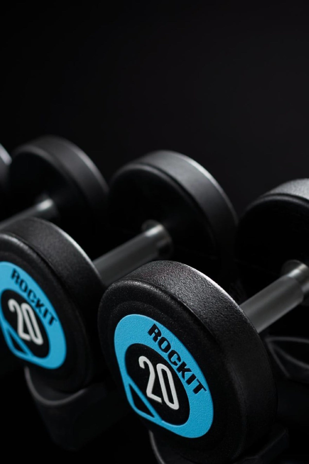 Rockit Urethane Dumbell Set 2-20kg (10 Pairs)