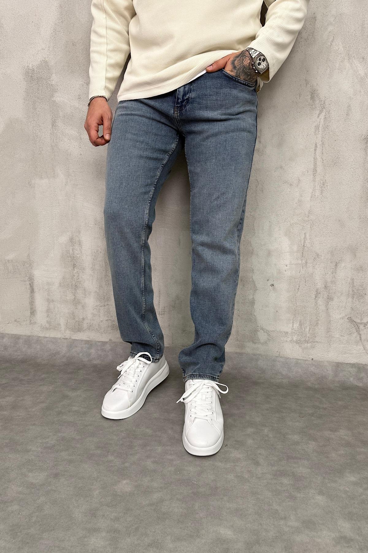 Açık Mavi Basic Regular Jean