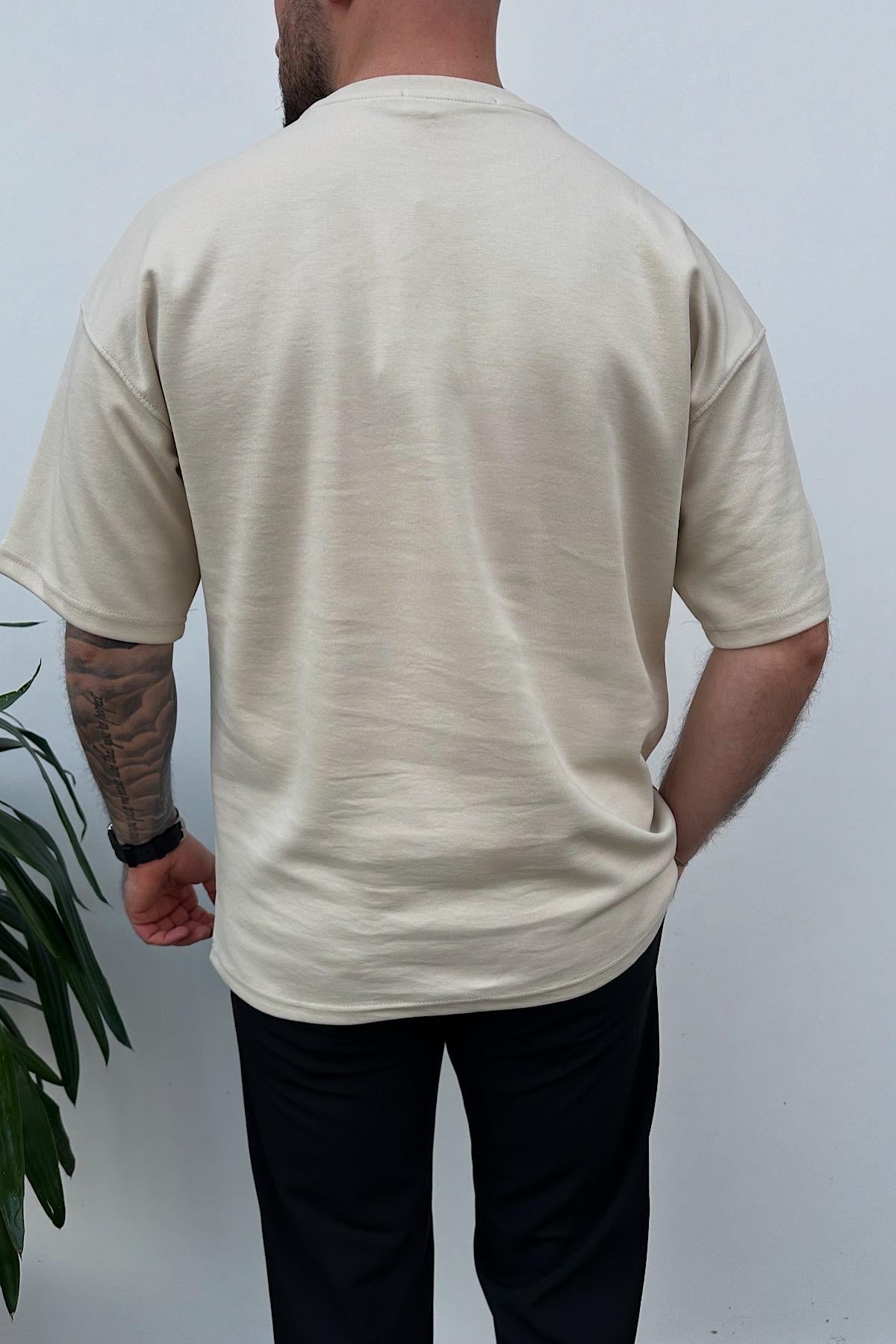Bej Basic Tshirt