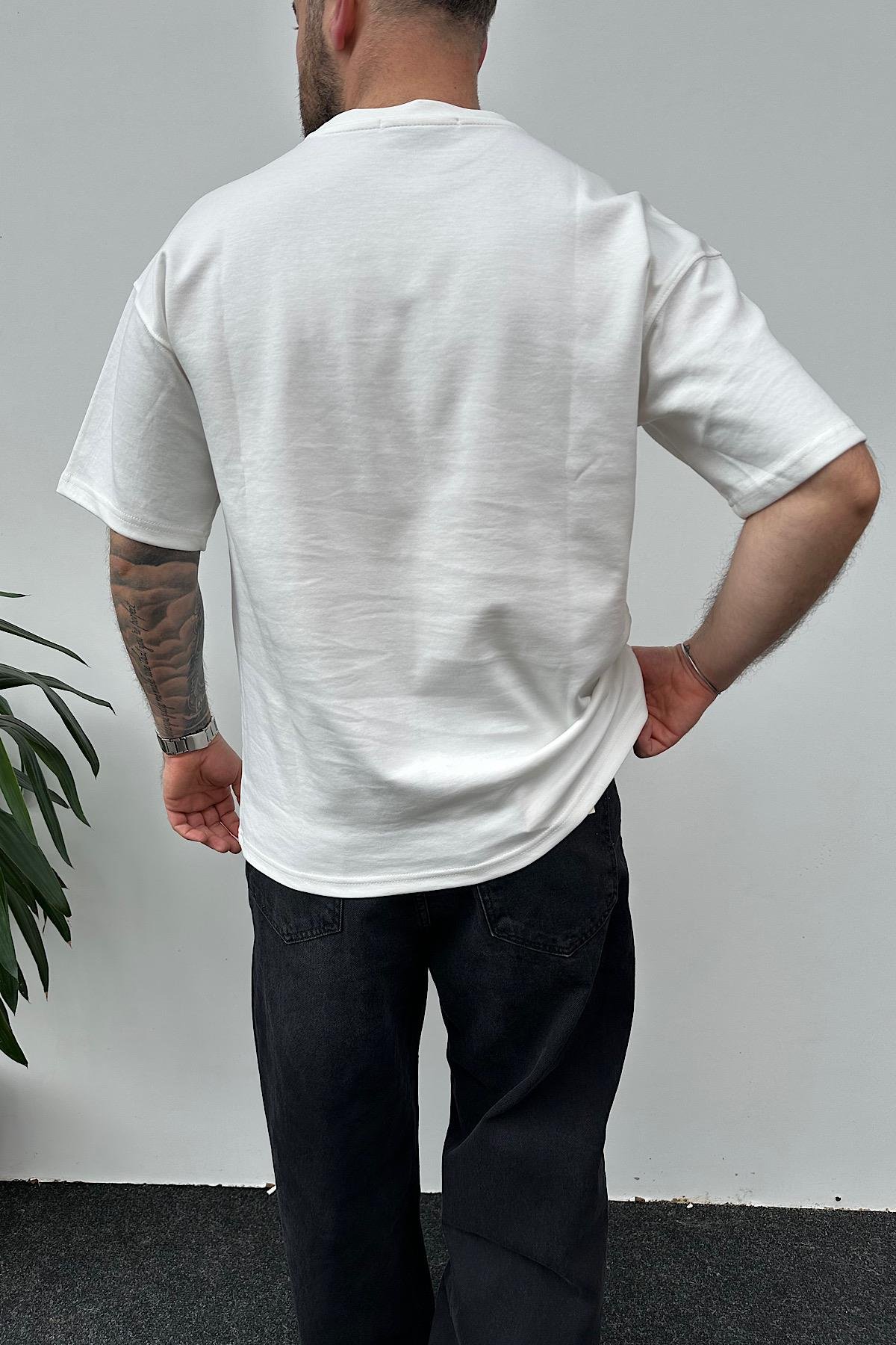 Beyaz Basic T-shirt