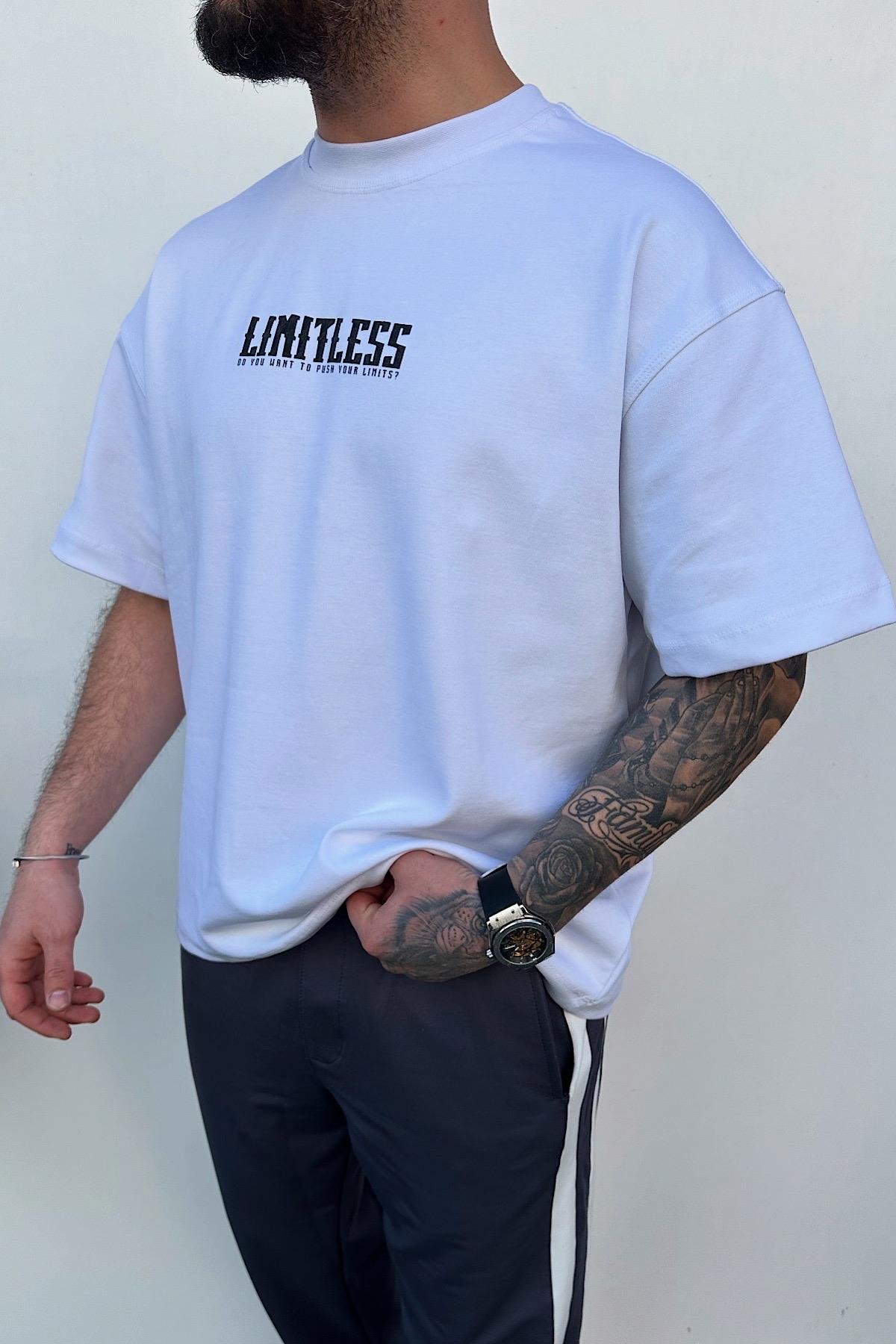 Beyaz Limitless T-Shirt
