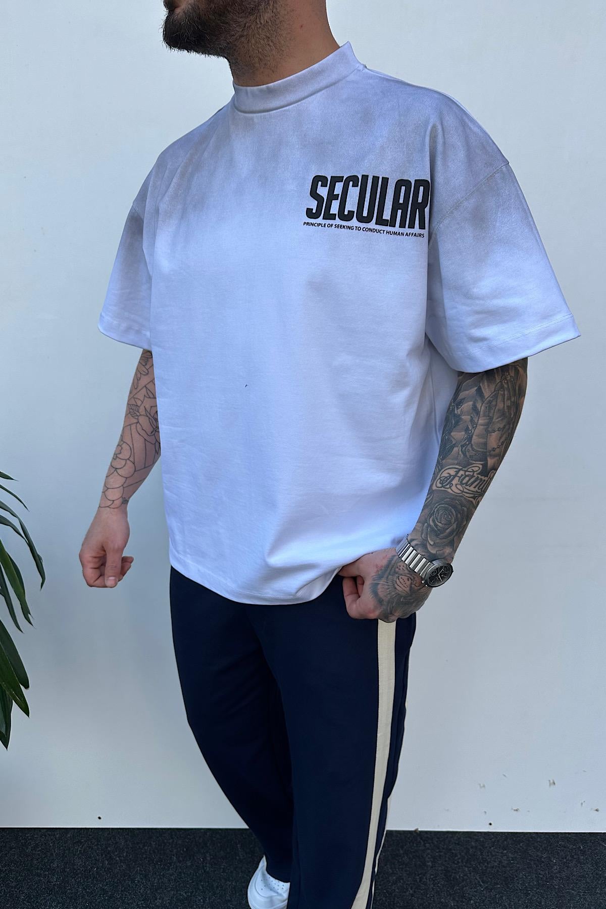 Beyaz SECULAR T-Shirt
