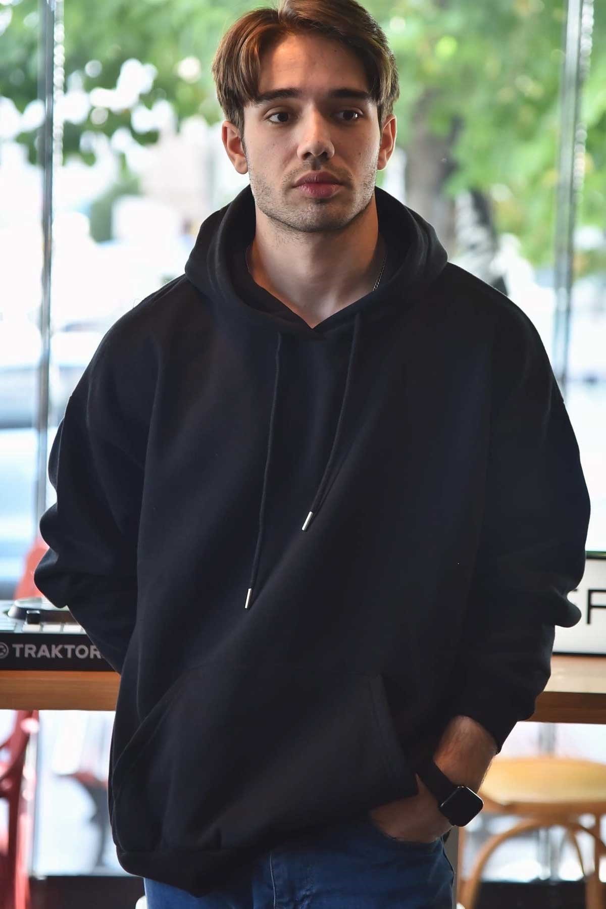 Bol Kalıp Basic  Sweatshirt