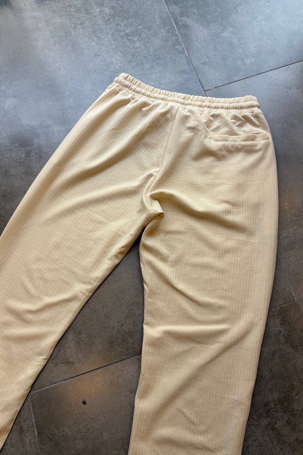 Fitilli Bej Pantolon 