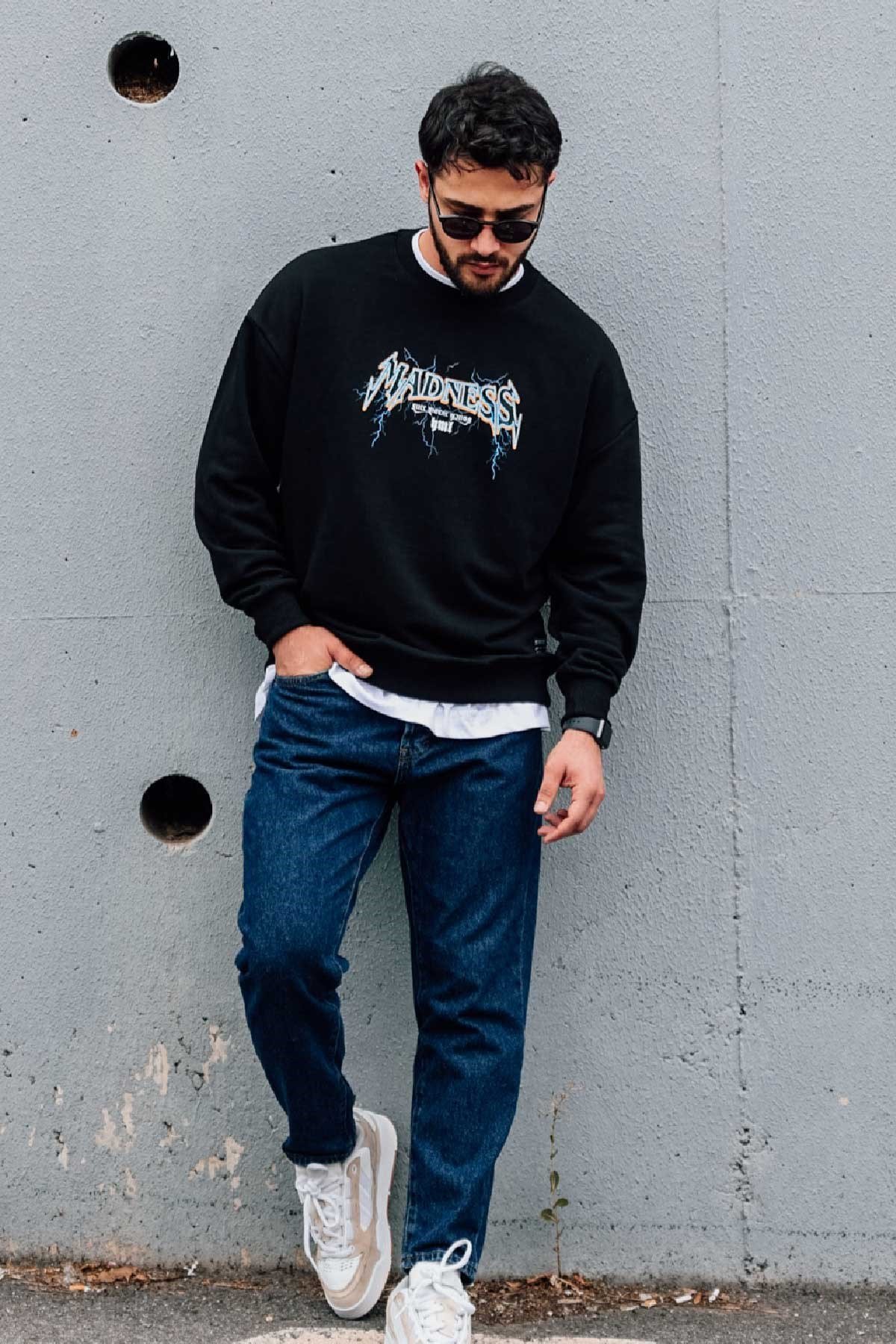 Hafif Oversize Madness Sweatshirt