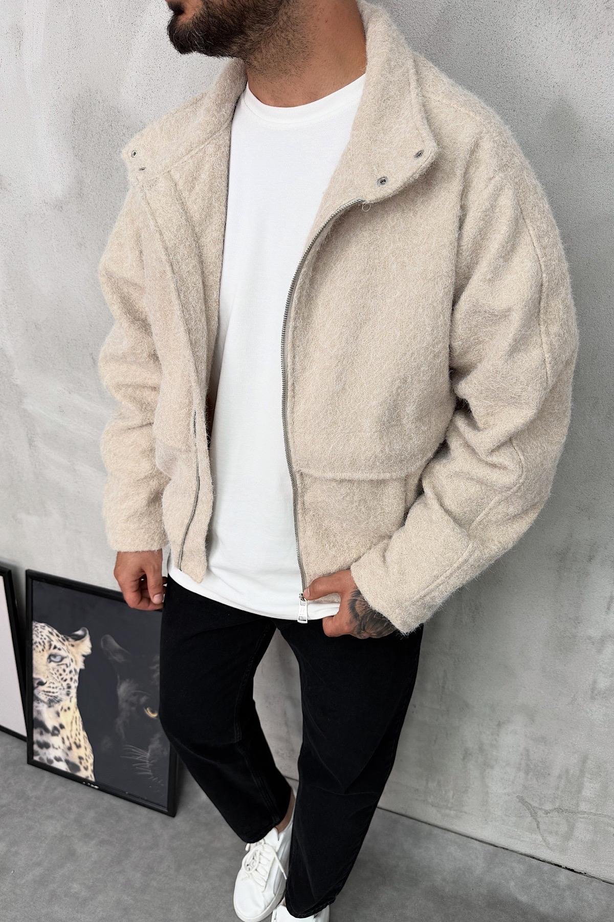 Kırçıllı Bej Ceket