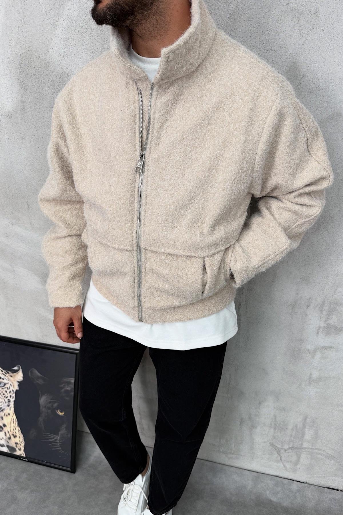 Kırçıllı Bej Ceket