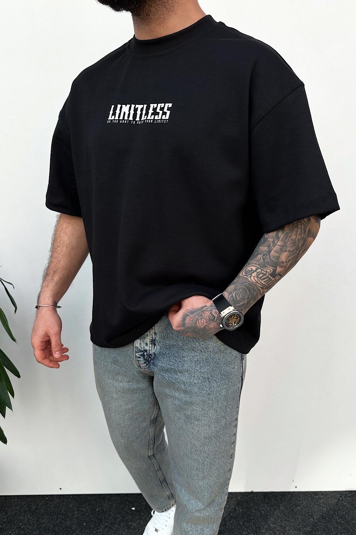 Lımıtless Baskılı T-Shirt