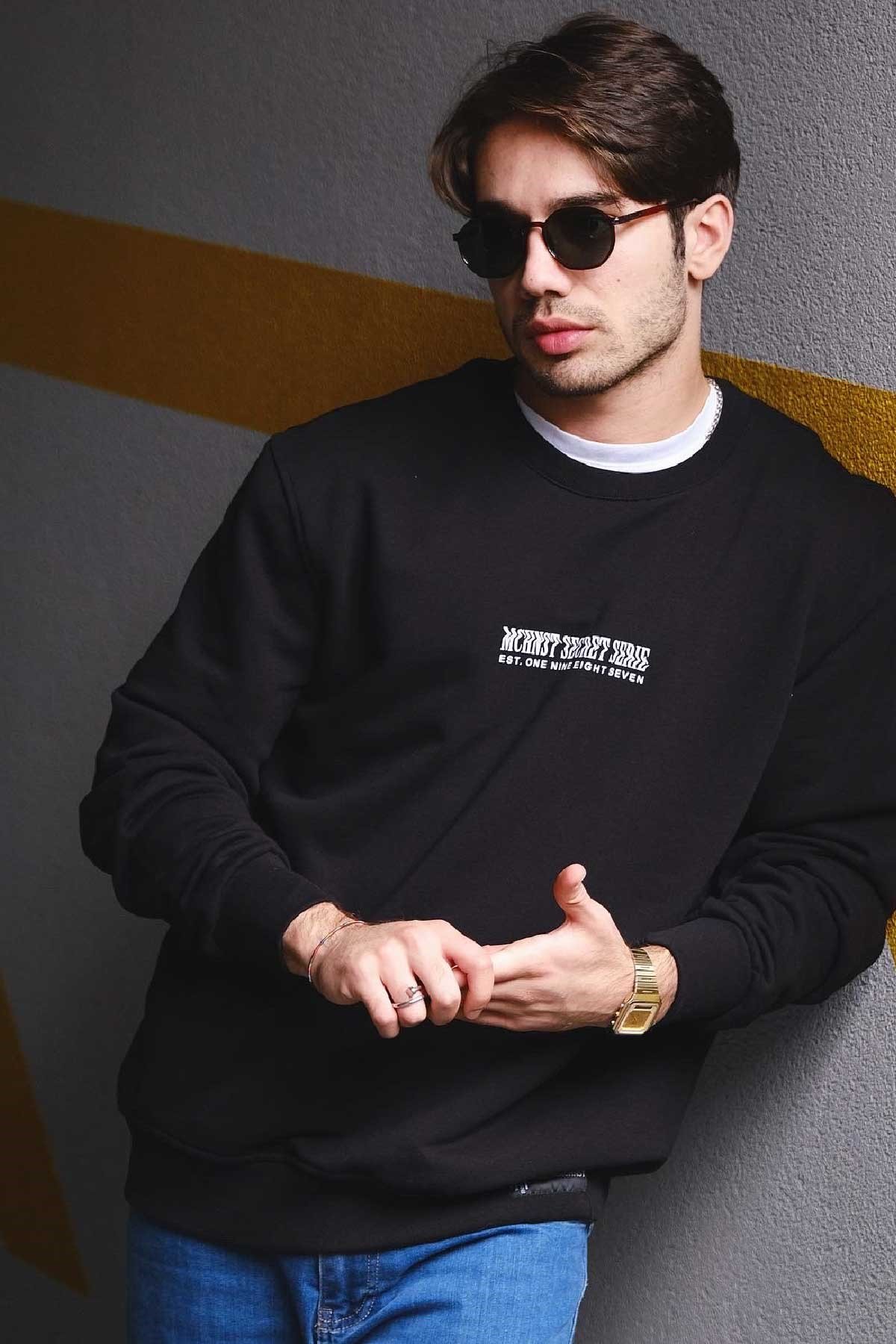 Normal Kalıp Someone Sweatshirt