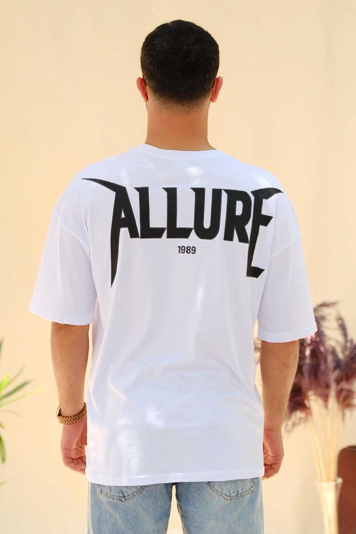 Oversize Allure Beyaz T-Shirt