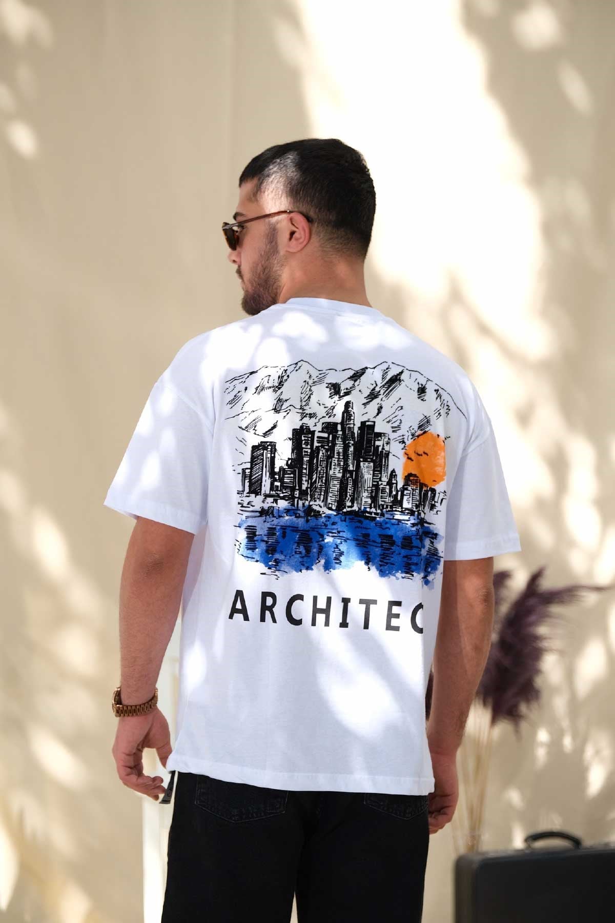 Oversize Beyaz Archıtect