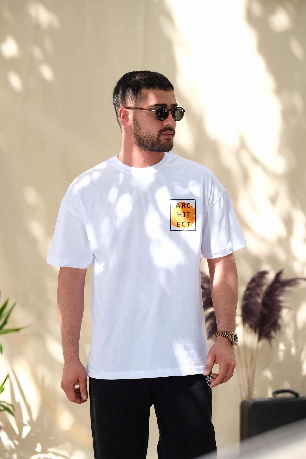 Oversize Beyaz Archıtect