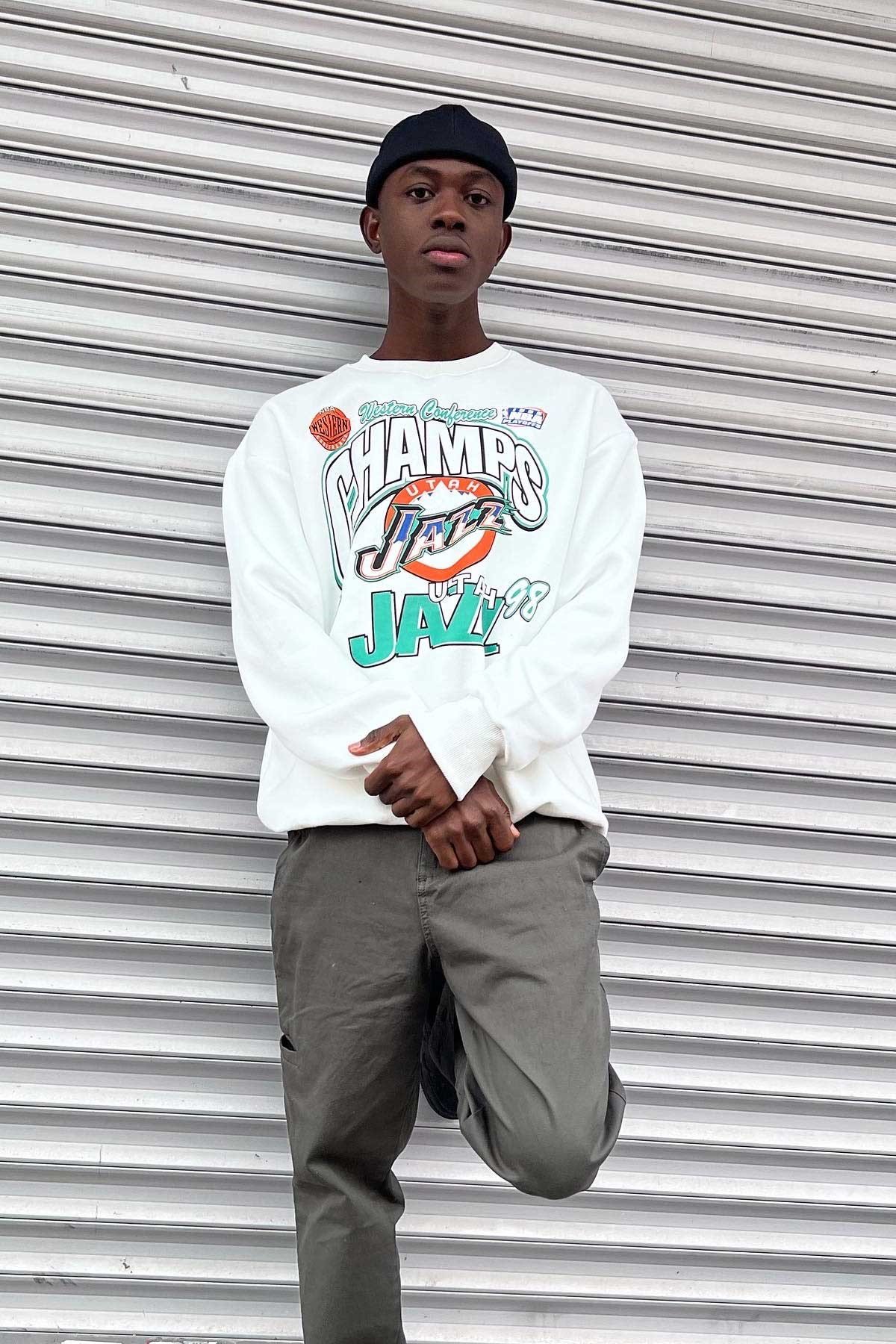 Oversize Beyaz Sweatshirt